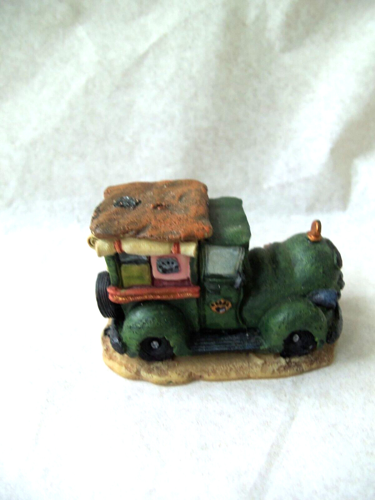 Boyds Bears Martha’s Bearly Flower Accessories! 3! POSY PUSHER! TRUCK! STEWART+