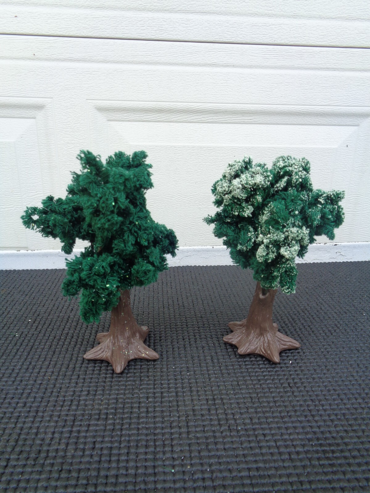2 – Christmas Village Trees 5″