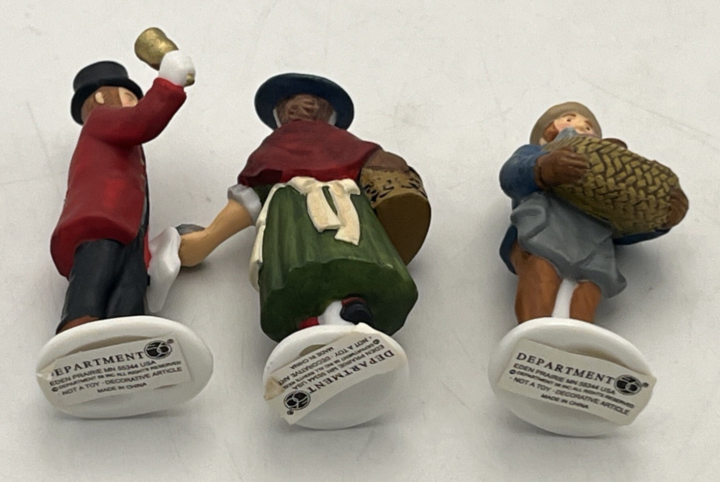 Dept 56 Street Merchants Set of 3 Dickens Village 58550 Department 56