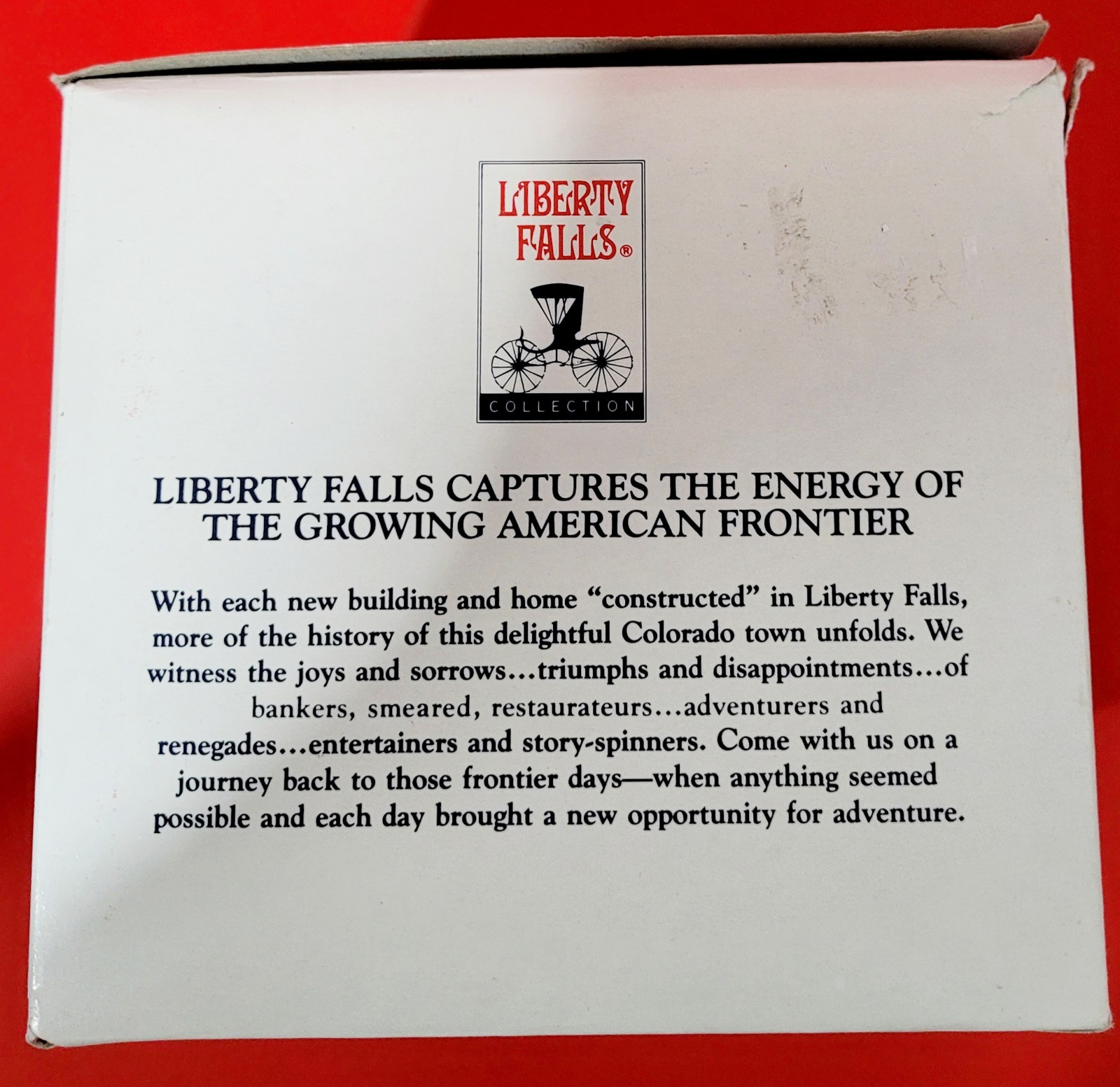 VTG Rare 1998 Liberty Falls Circus Big Top Entrance Miniature Village AH1149