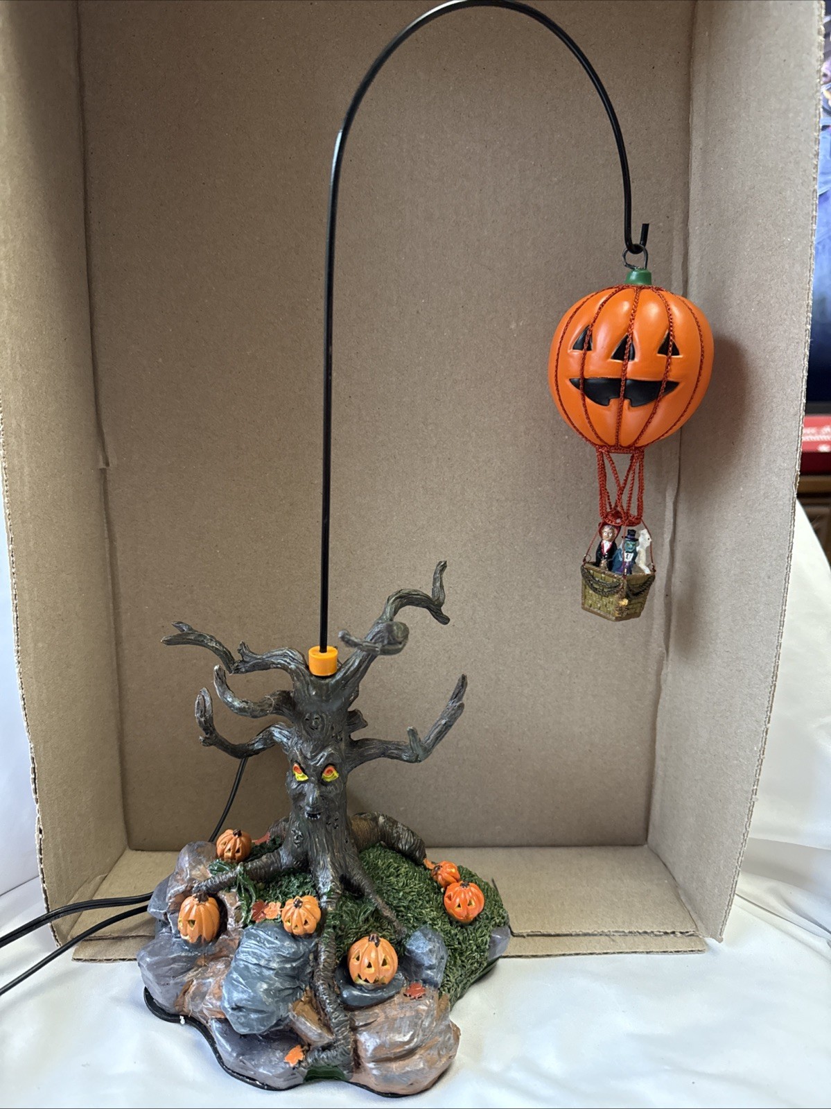 Lemax My Boo!-Tiful Balloon Spooky Town Halloween Hot Air Balloon Ride RETIRED