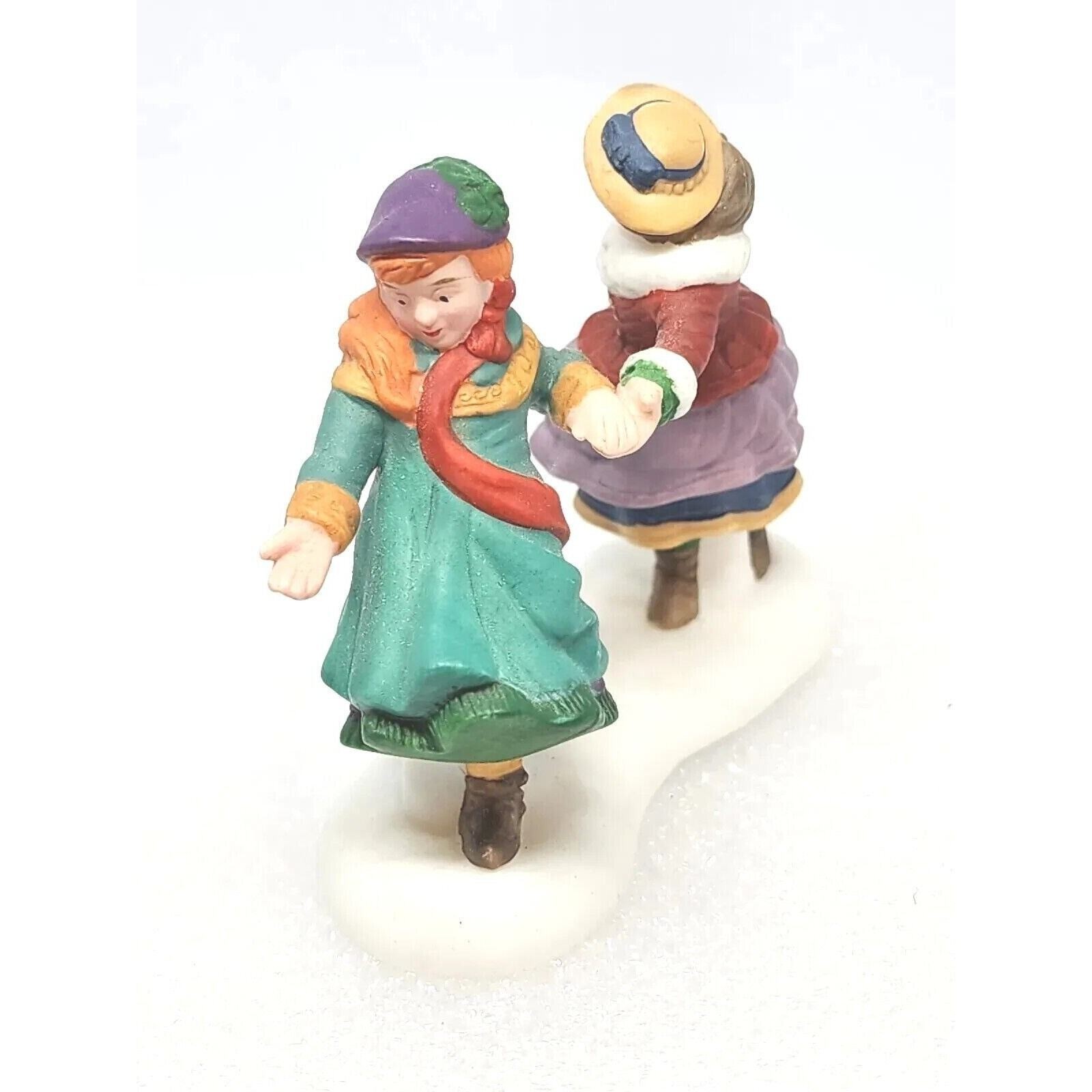 Dept 56 IX Nine Ladies Dancing Twelve Days of Dickens Village 58385 VTG 1997 Box
