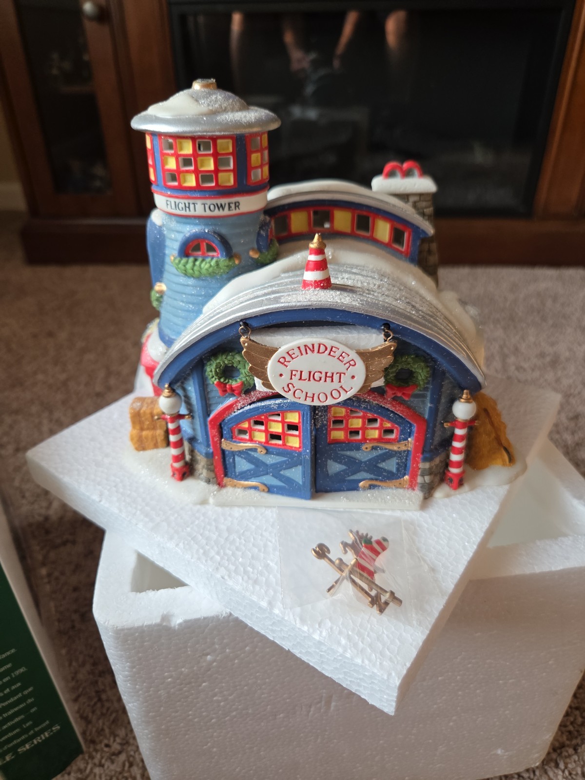 Department 56 North Pole Series — Reindeer Flight School (1998) Item #56404