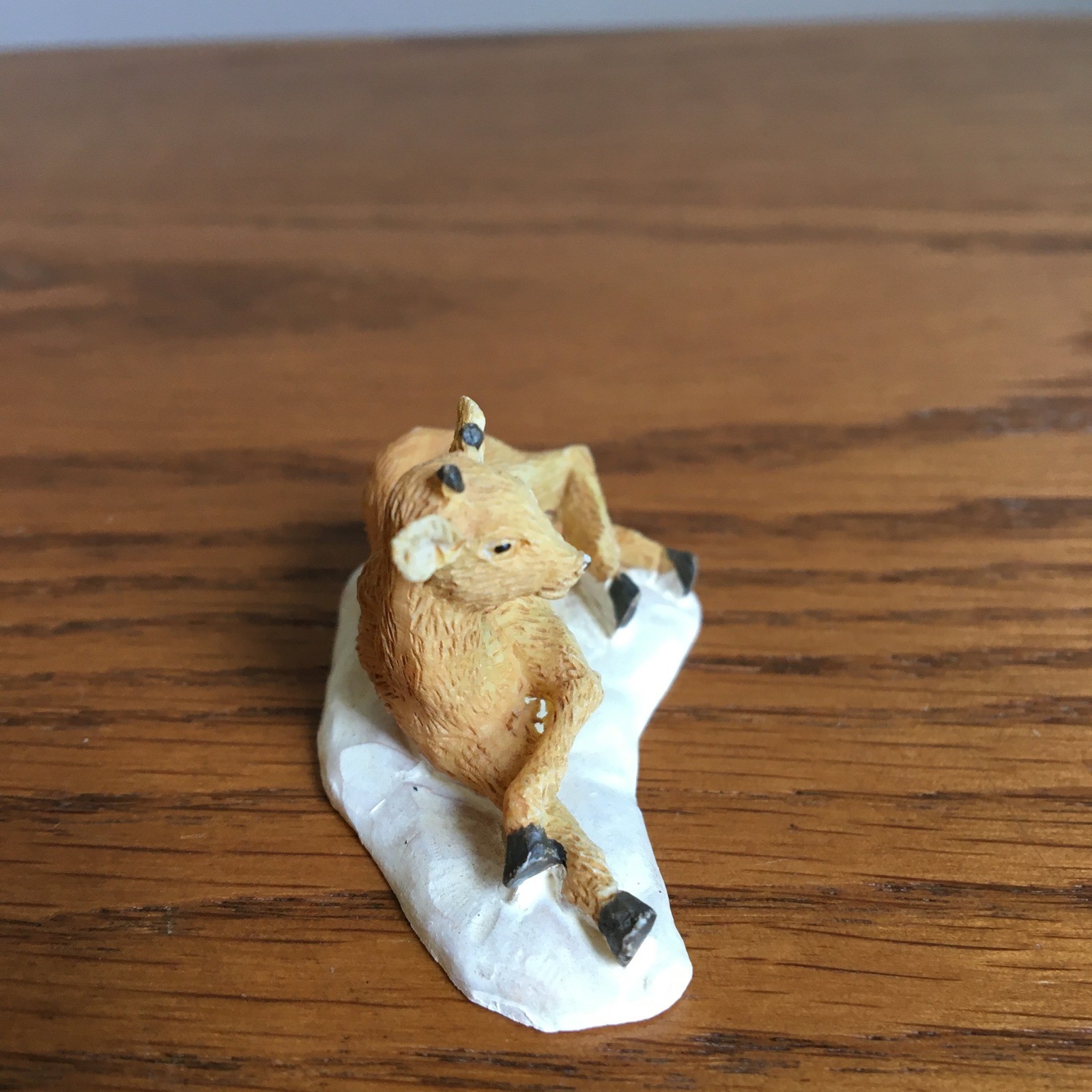Lemax Deer Figurine Miniature Village Accessory Replacement Tan Resting Buck