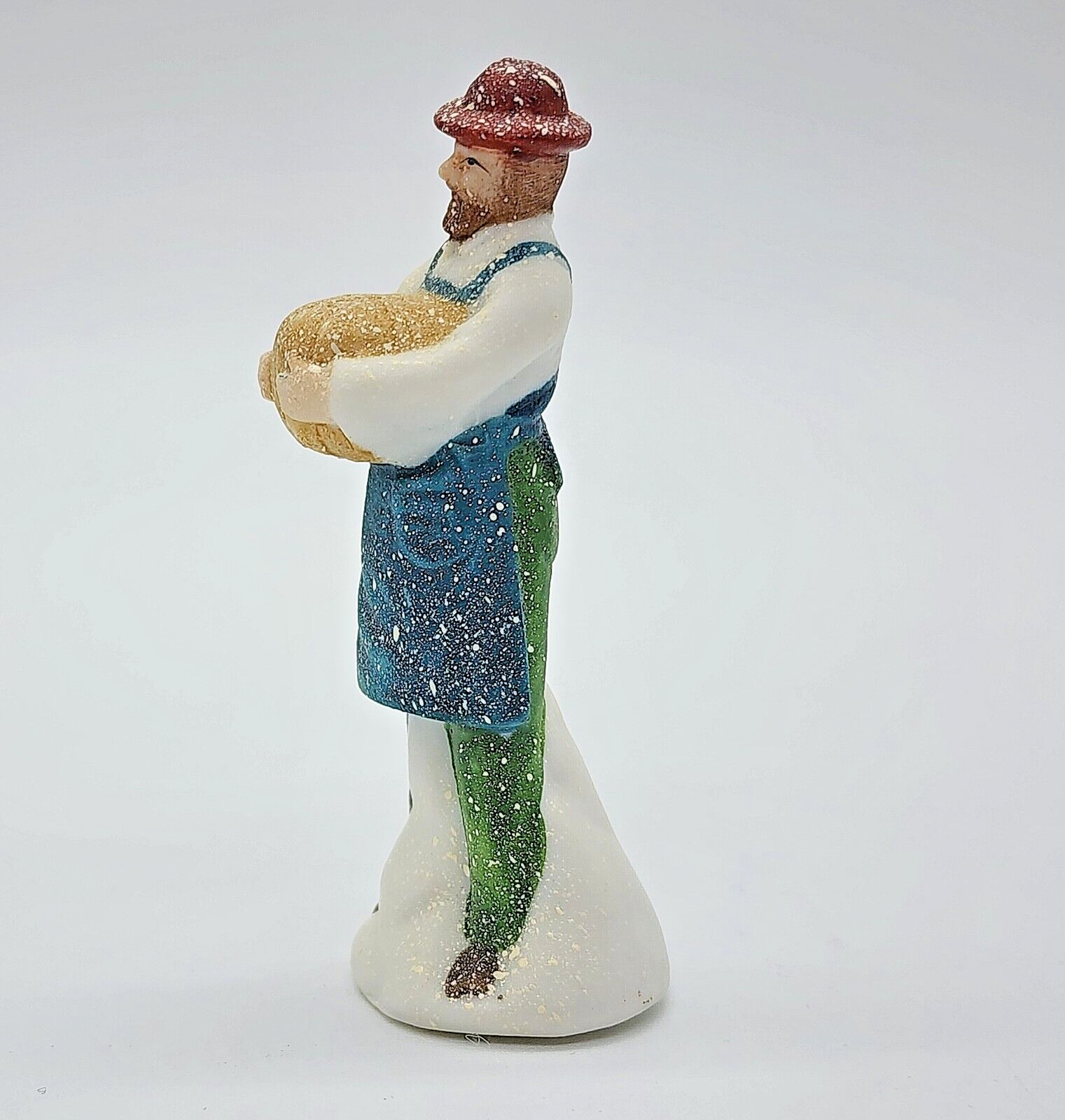 Dept 56 Village SHOPKEEPERS 59668 set of 4 handpainted porcelain retired Taiwan