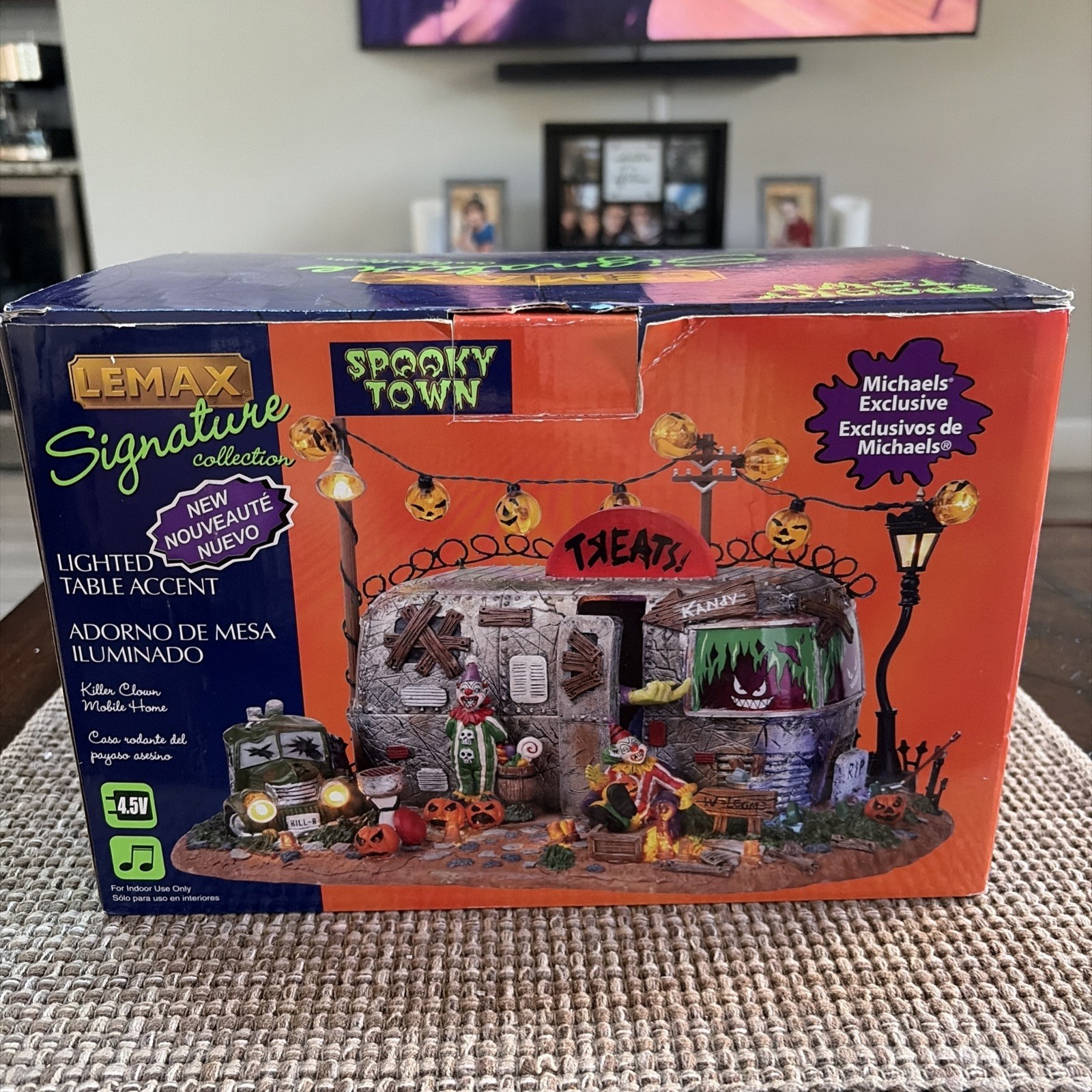 Lemax Spooky Town Killer Clown Mobile Home #14323 Michael’s Exclusive! Retired