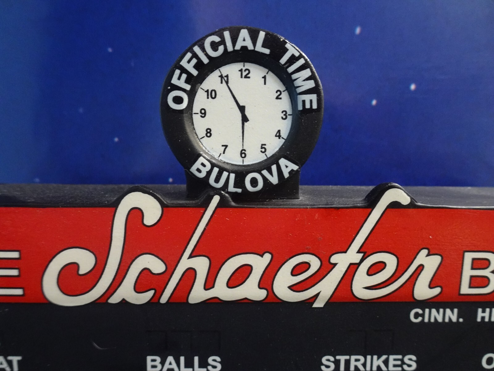 DEPT 56 CIC Ebbets Field Scoreboard 59406 2002 Baseball NO ORIGINAL BOX VGUC