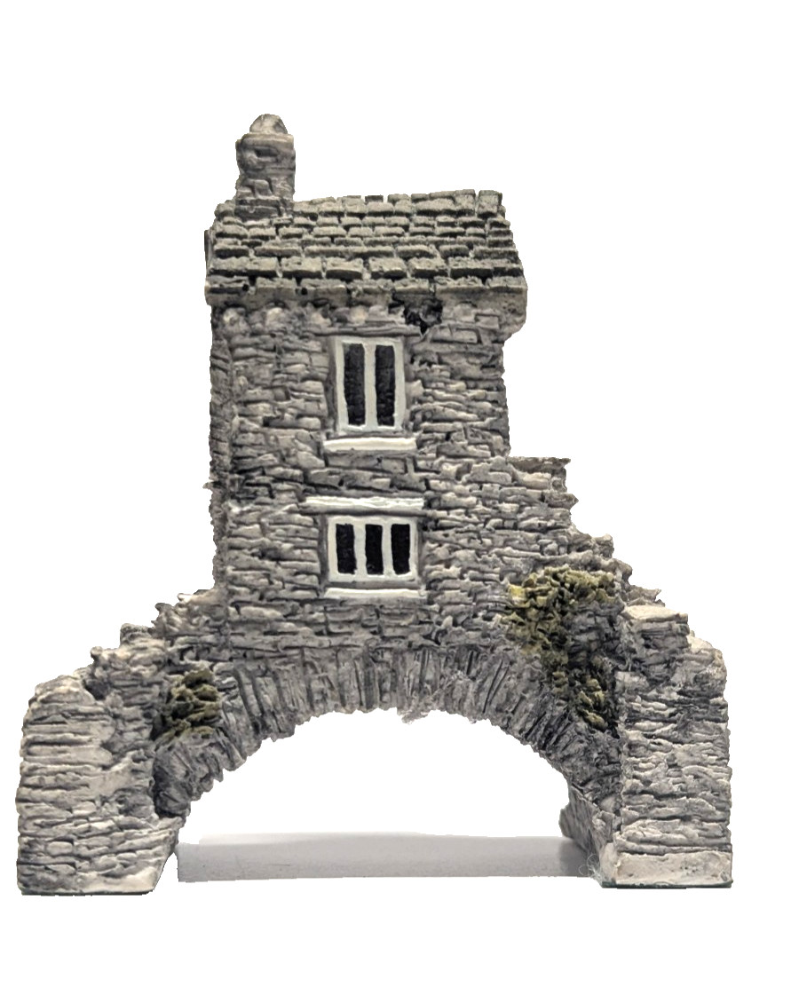 Handpainted Lilliput Lane Bridge House Miniature with Box