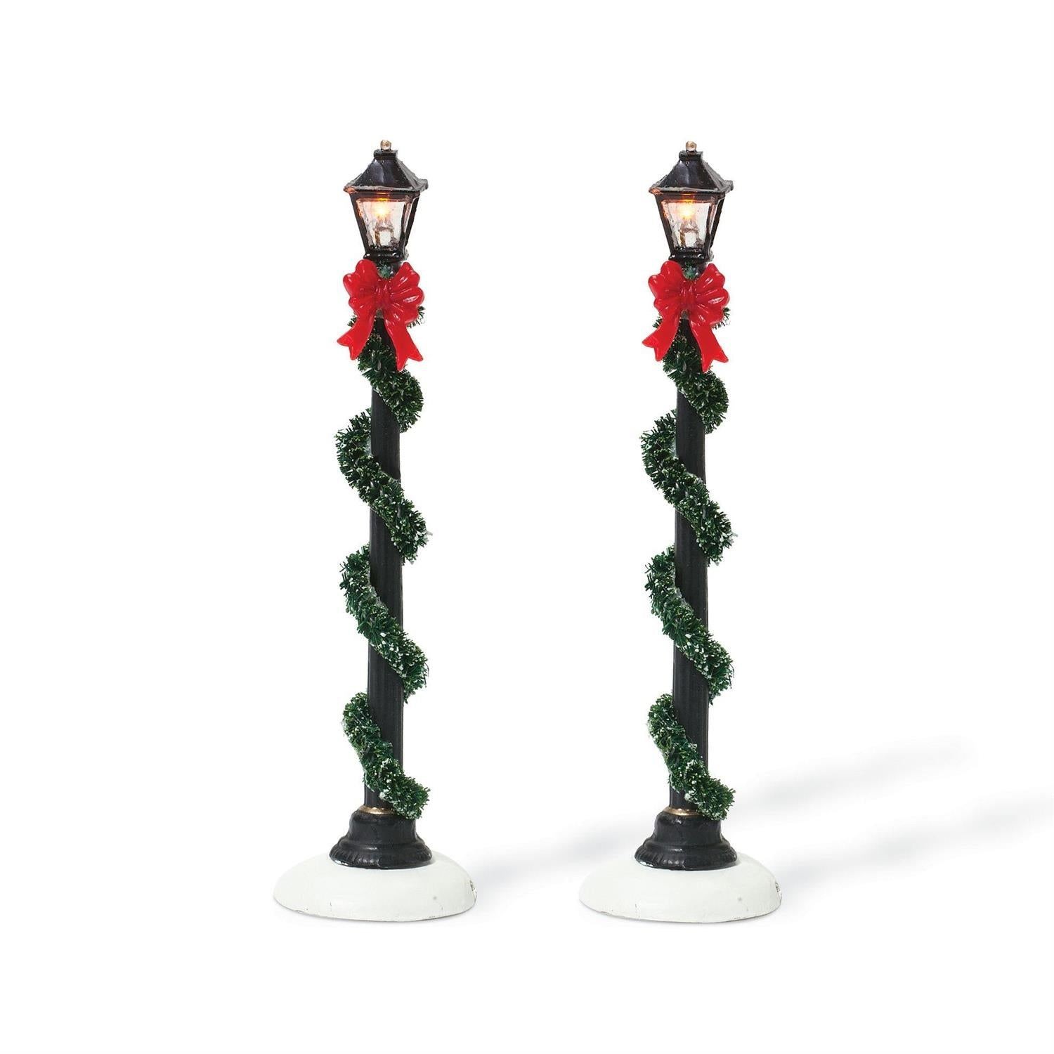 Department 56 Christmas Village Supply Small Town Street Lamps 810828