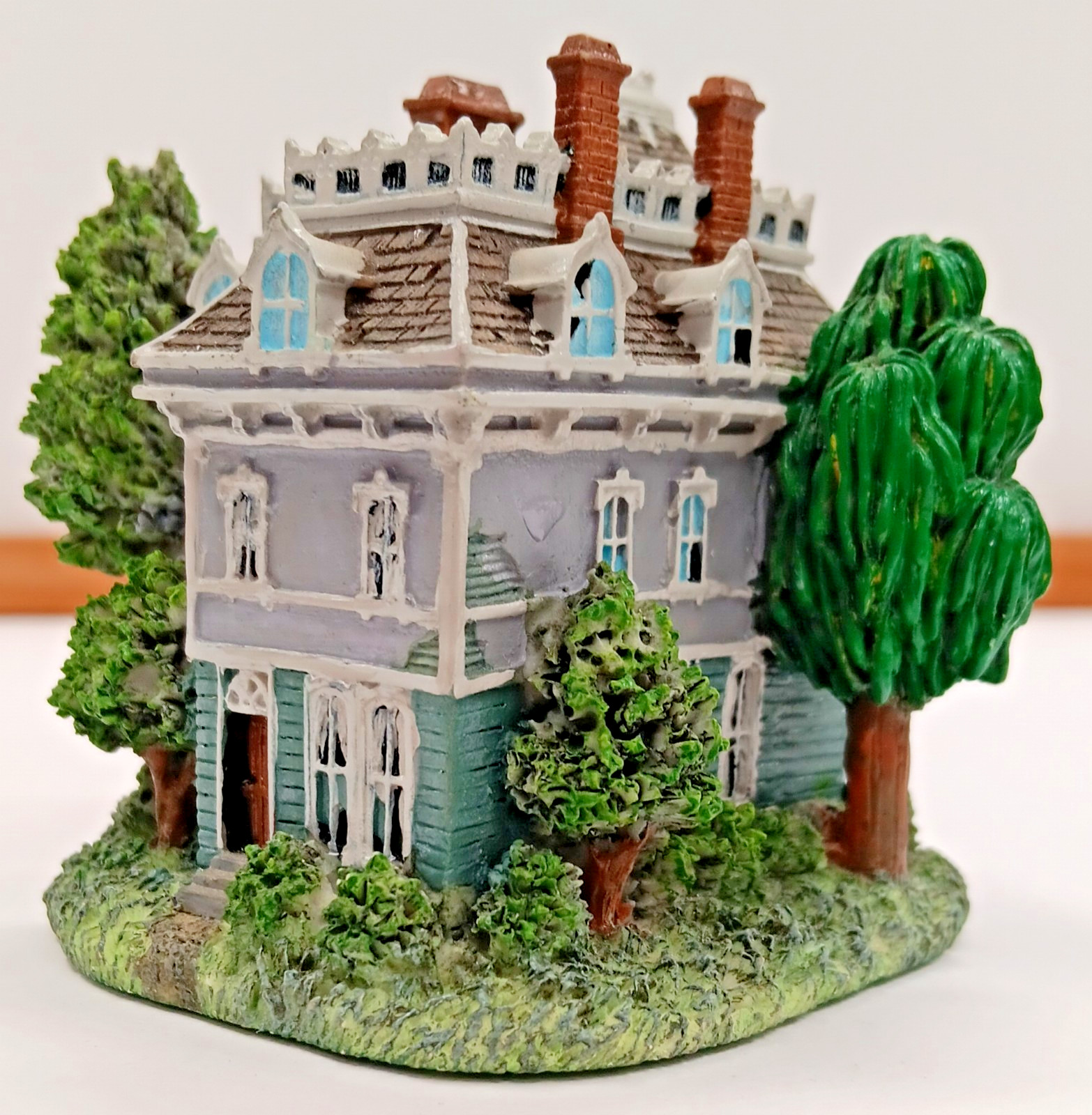 Liberty Falls Village HAUNTED HOUSE AH227 2001 Miniature Bldg. Halloween NO BOX