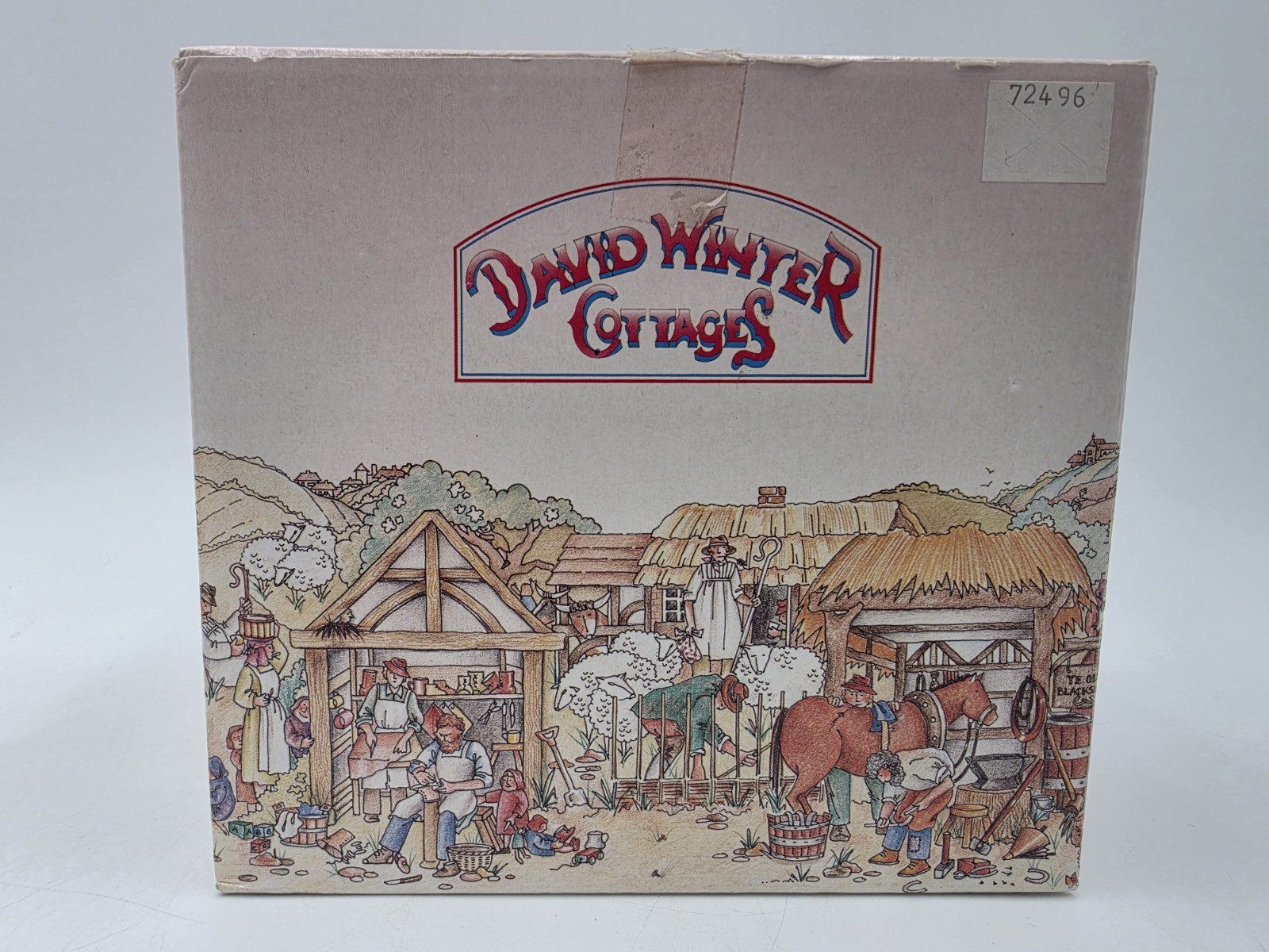 David Winter Cottages Blossom Cottage May British Traditions With Box And COA