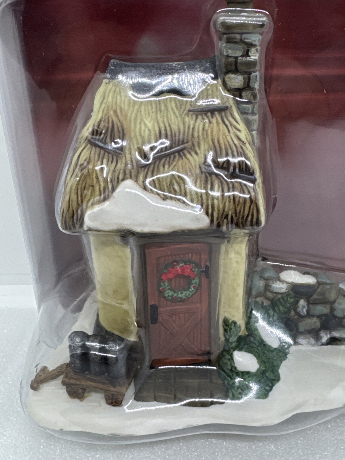 Santa’s Workshop Village Collectibles 2001 Christmas Ceramic O’Well