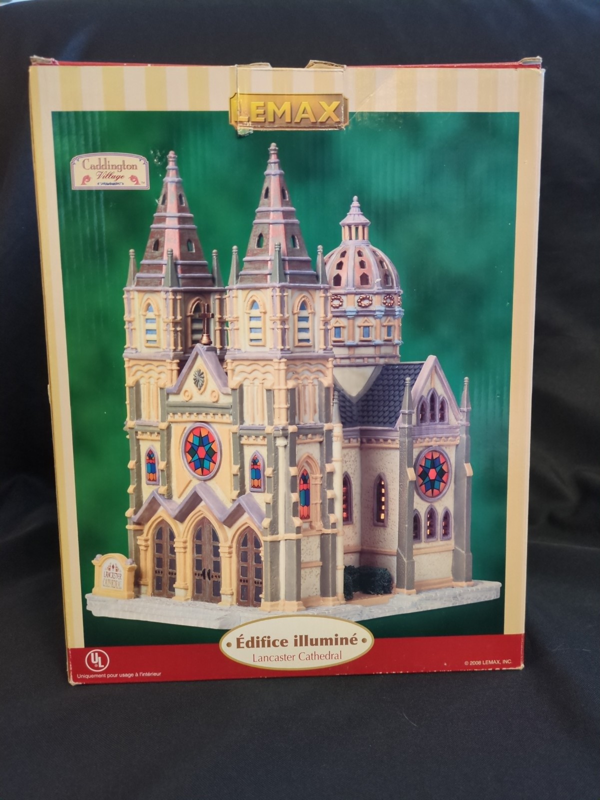 Lemax Caddington Village Lancaster Cathedral MISSING CORD 8747