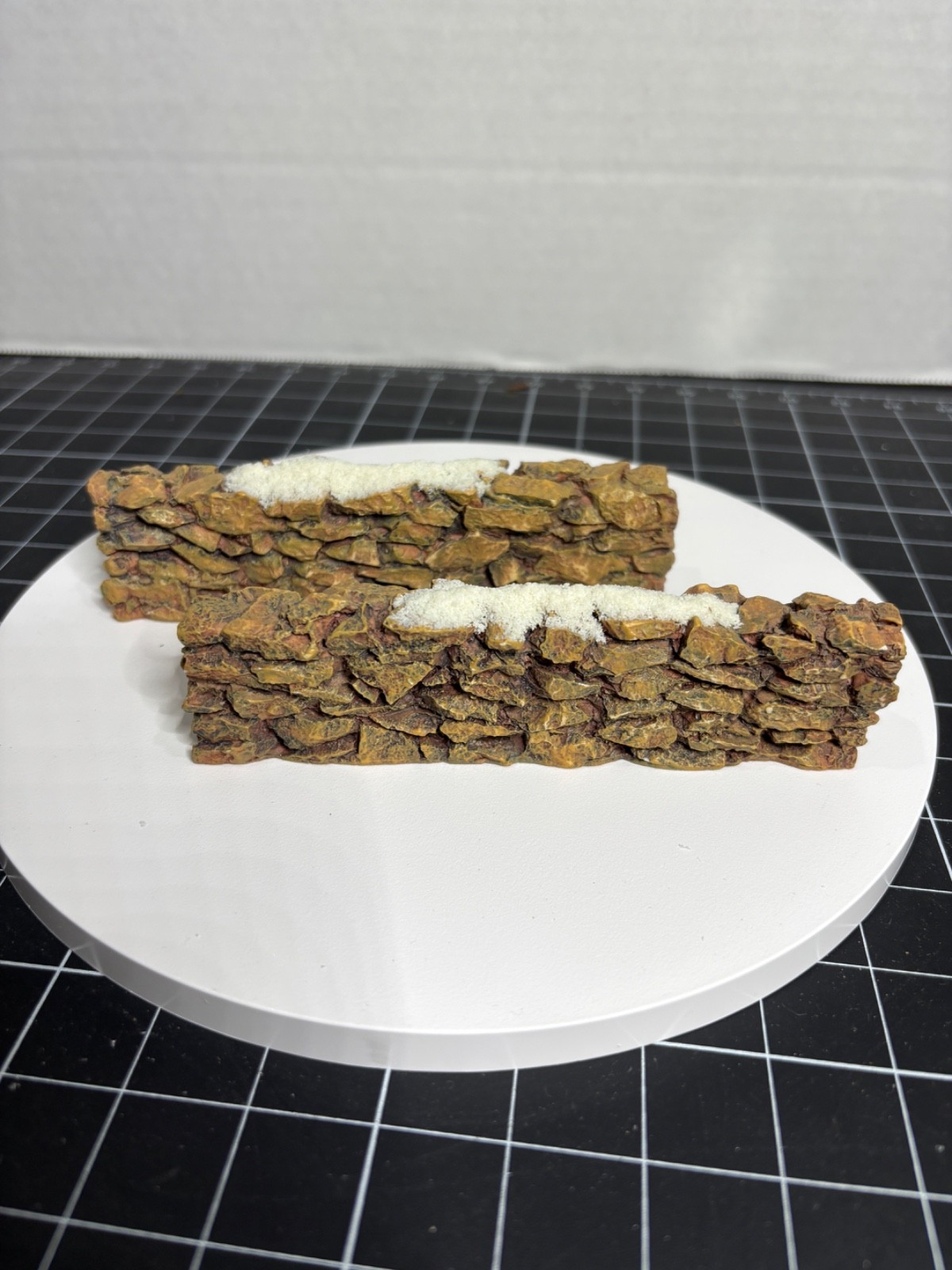 Department 56 Village Accessories Stone Wall Set Of 2 No Box