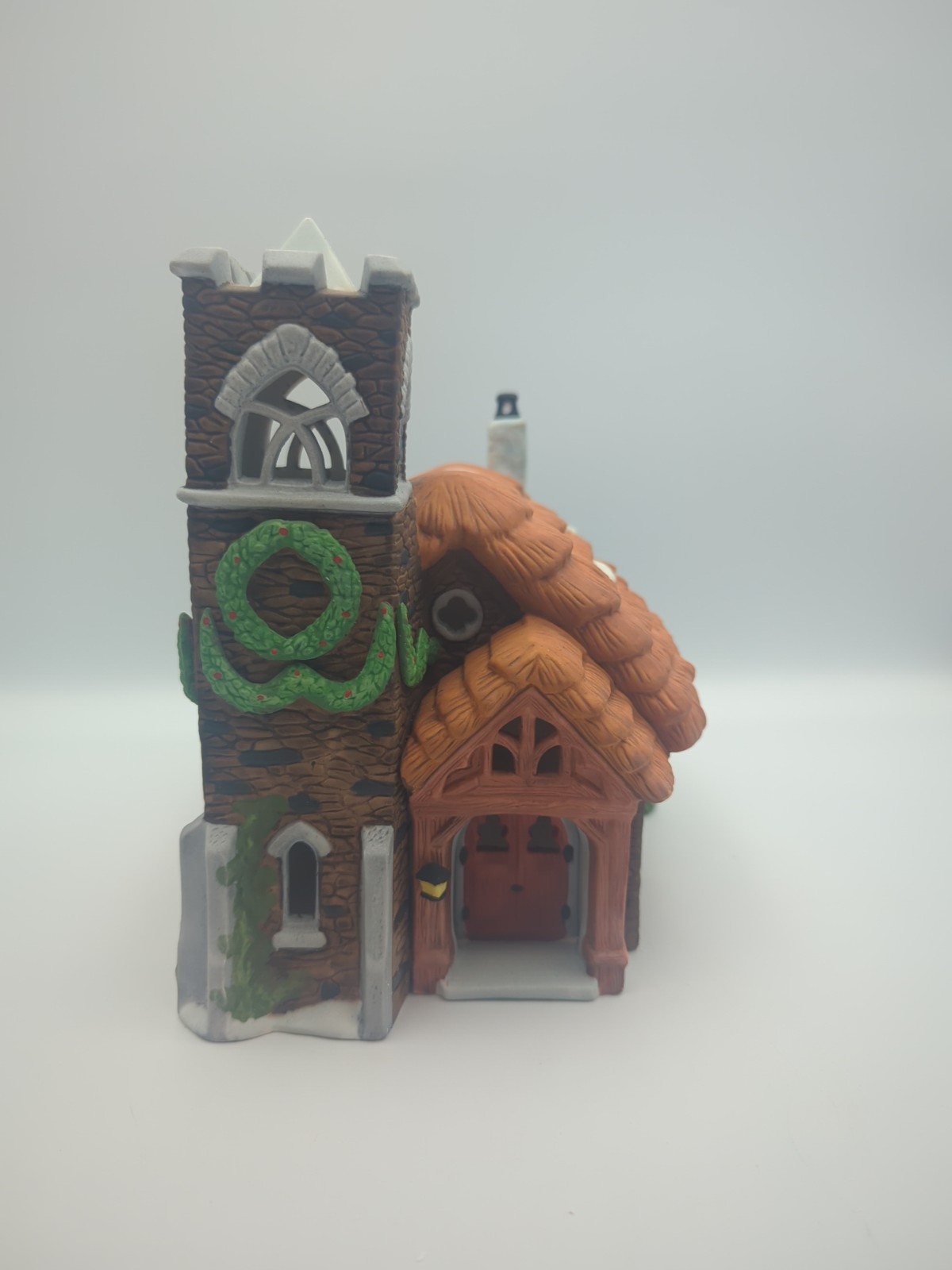 Dept 56 Ivy Glen Church Retired 1988 Dickens Christmas Village w/ Light & Carton