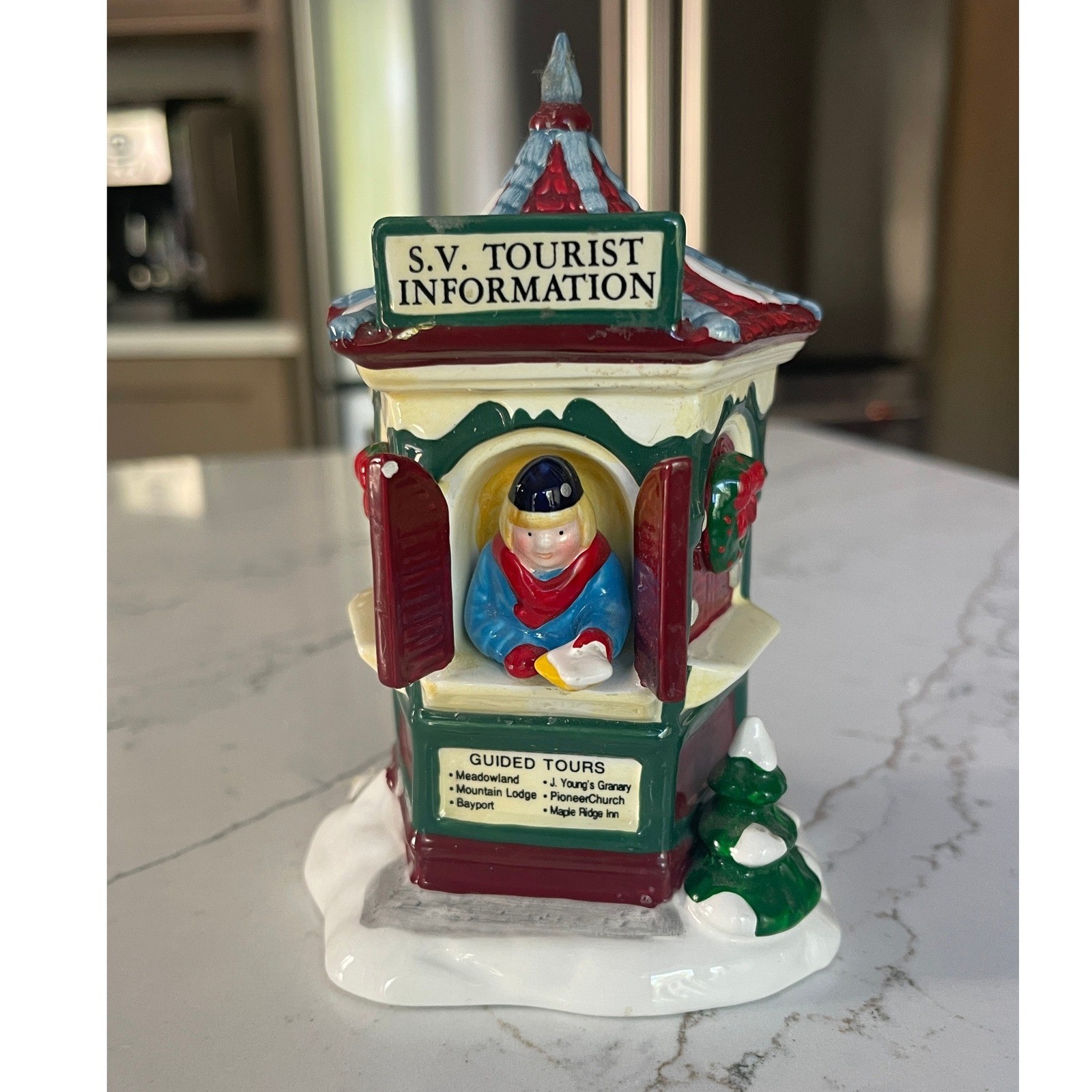Department 56 Snow Village TOUR THE VILLAGE unboxed