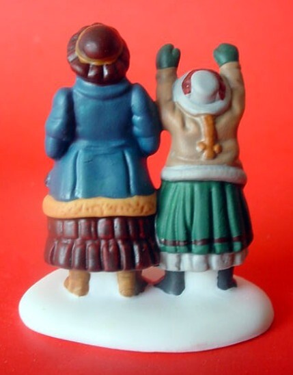 Department 56 Heritage Village Collection The Bird Seller Retired 58033 set of 3