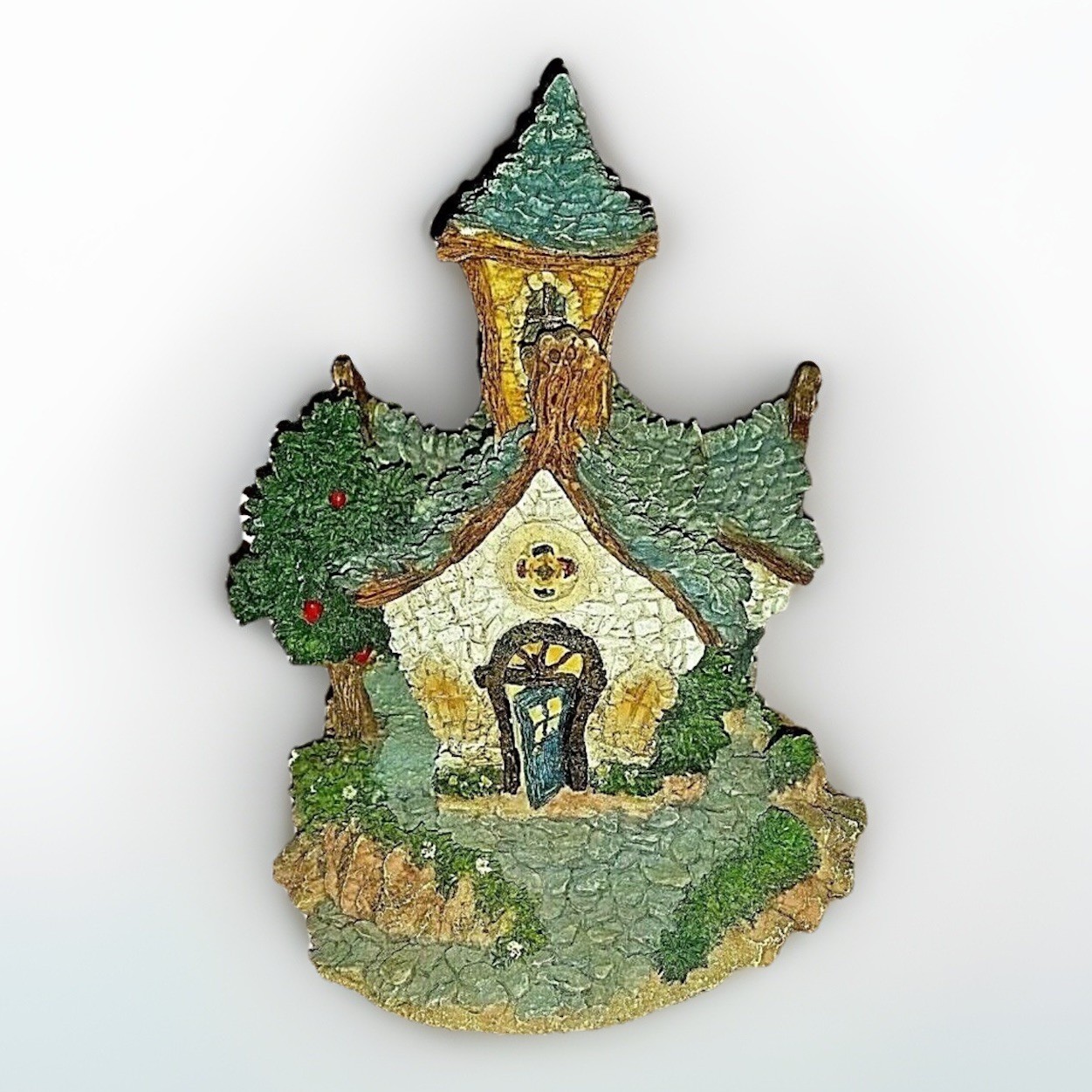 Vintage Boyds Bearly-Built Villages Boyd Town / Chapel In The Woods – New