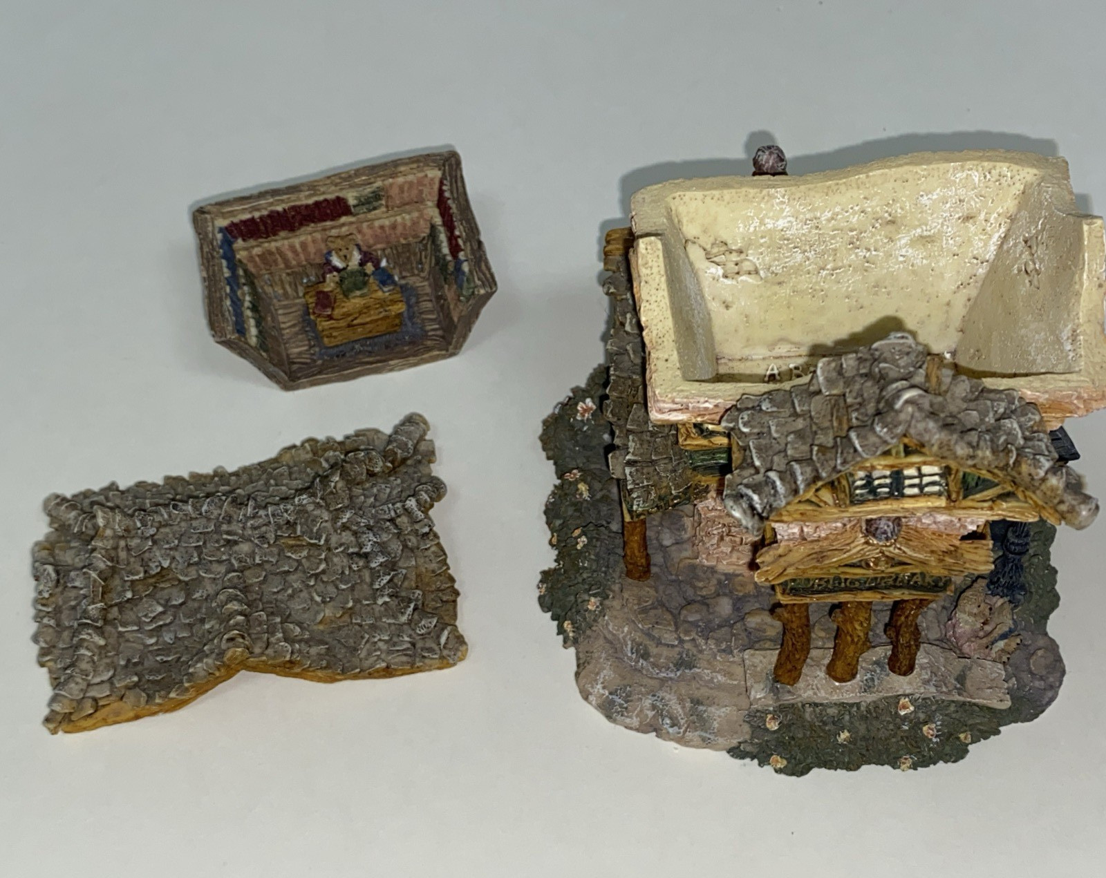 Boyds Town Public Library Boyds Bearly Built Villages Village #6 Style # 19006