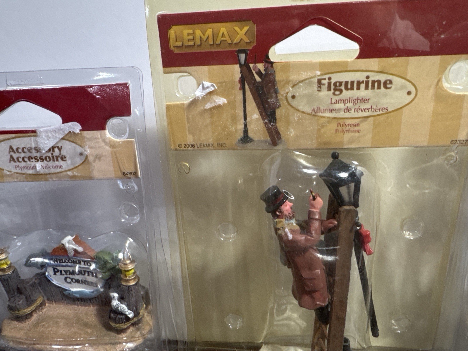 Lemax Village Collection Lot 15pcs Figurines Accessories Christmas