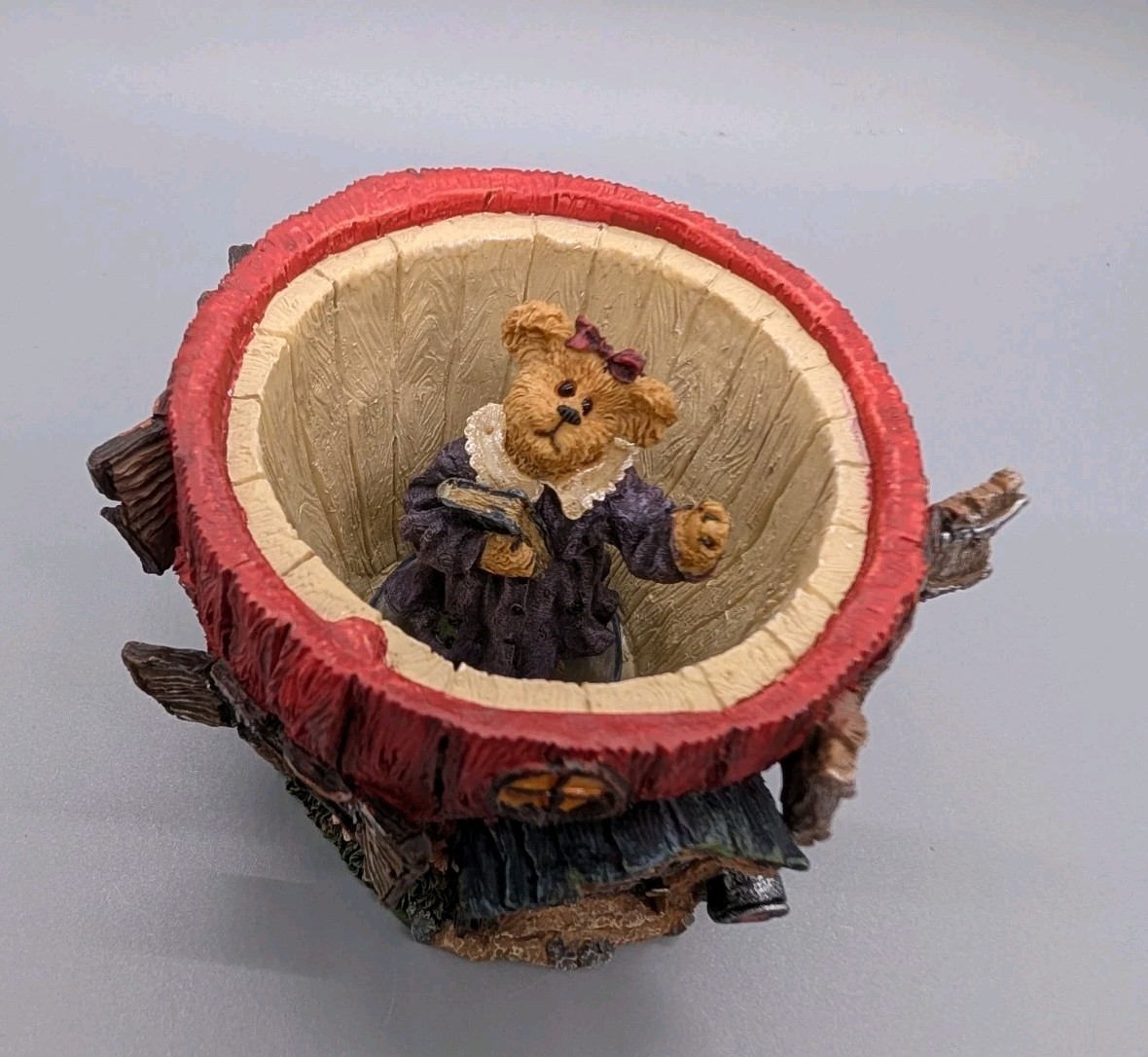 Boyds Bears Route 33 1/3 “Miss Macintosh’s School of Thought” #19904 Apple Teach
