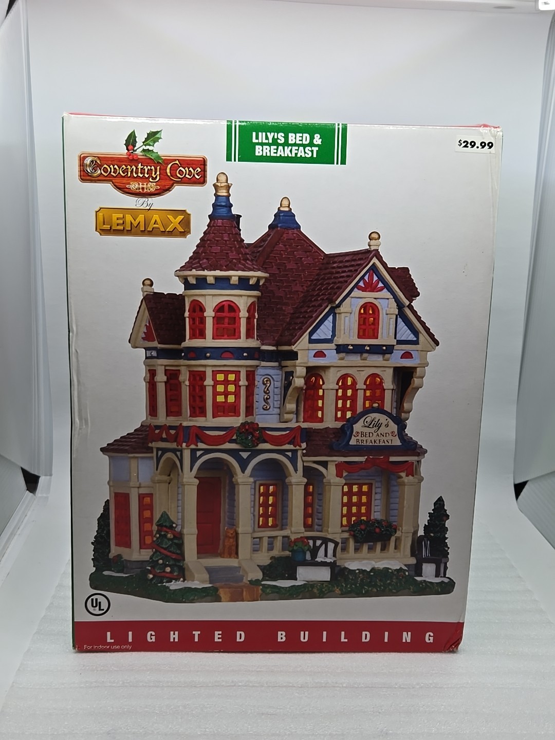 LEMAX Coventry Cove “Lily’s Bed & Breakfast” 2011 Retired New In Box #15237