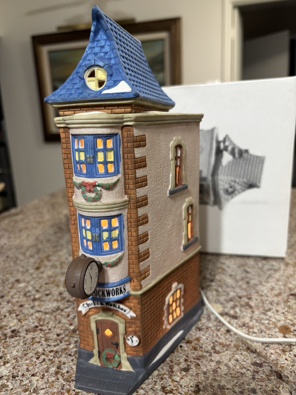 Department 56 Christmas in the City Series City Clockworks 5531-0