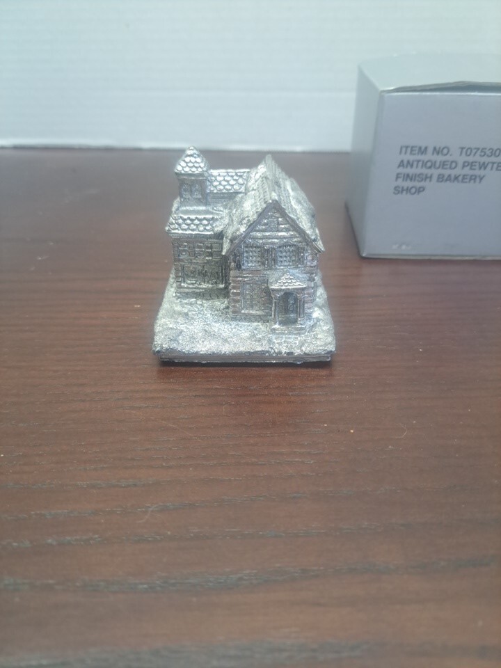 1993 Towles Silversmiths Christmas Collection Bakery Shop Replica Antiqued…