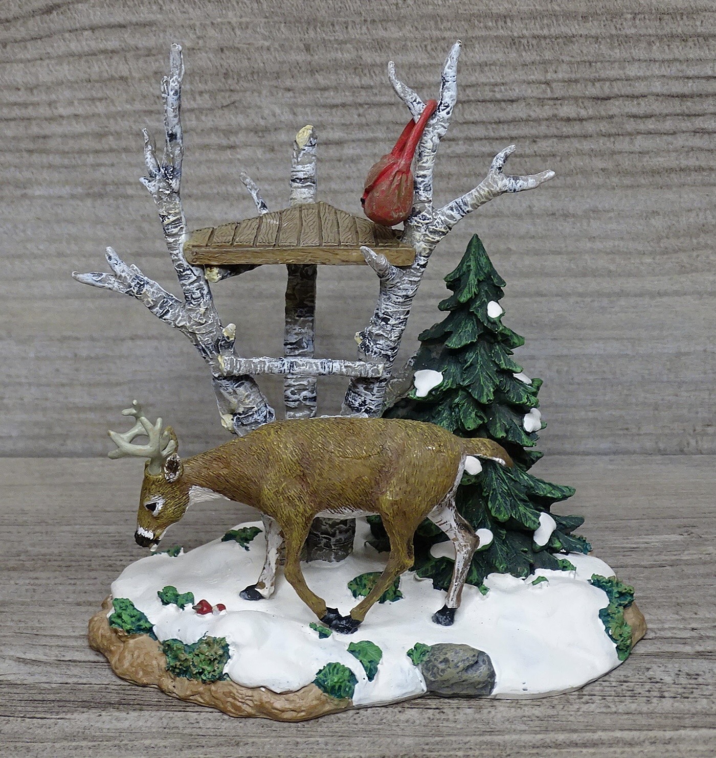Department 56 2001 Village Accessories Deer In The Woods 56.52953 Retired