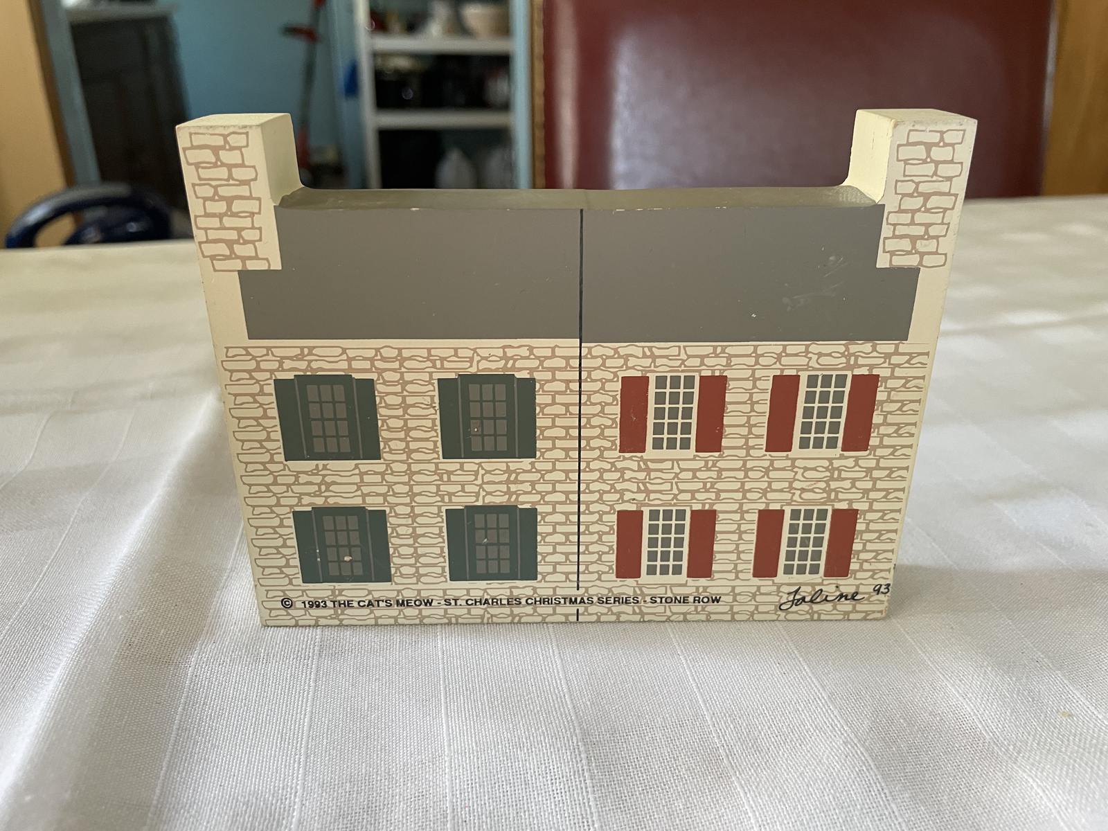 1993 STONE ROW – THE ST CHARLES CHRISTMAS SERIES VINTAGE CAT’S MEOW
