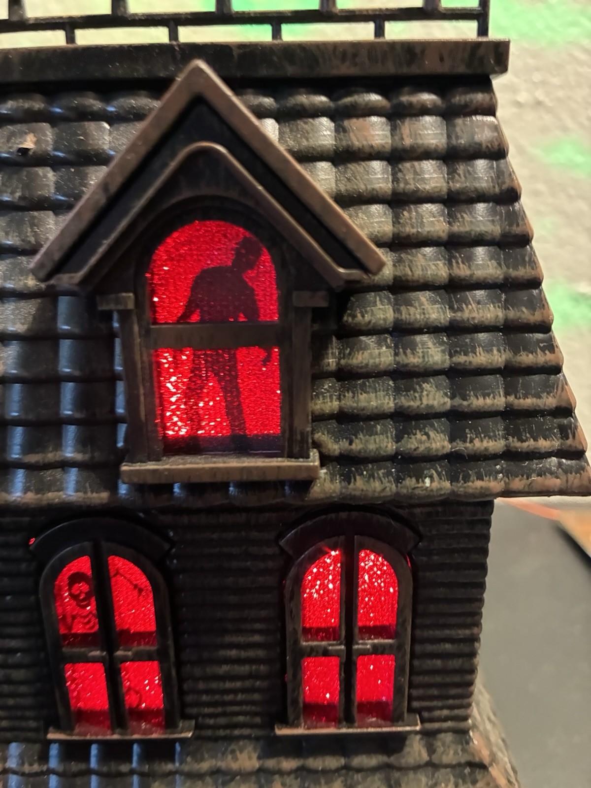 2023 Lighted Haunted House Projection Halloween Decor