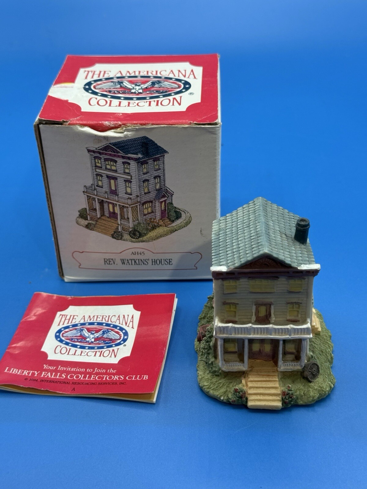 1994 Liberty Falls Americana Collection – Reverend Watkins’ House AH45