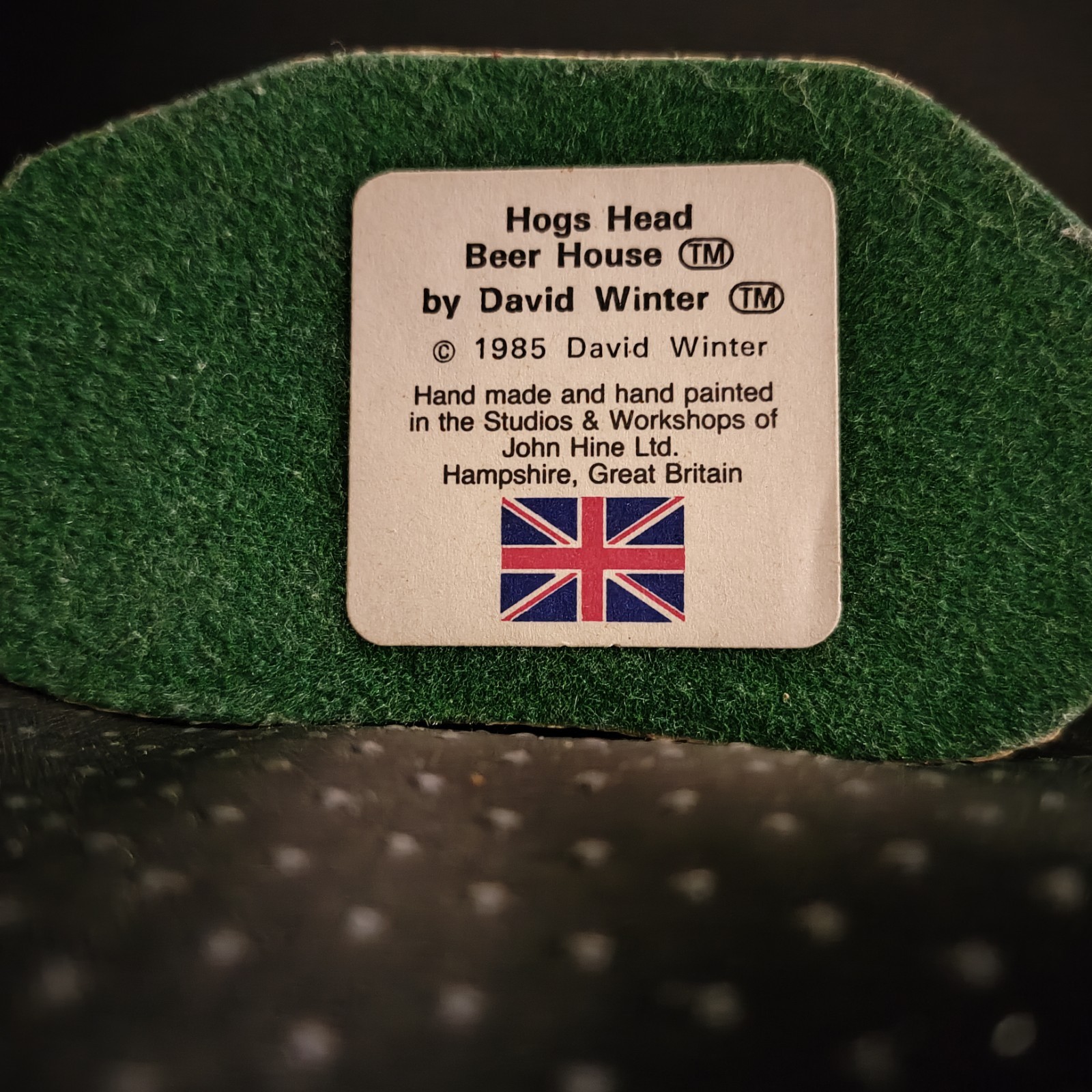 David Winter – Drover’s Cottage 1982 & Hogs Head Beer House 1985- Great Britain