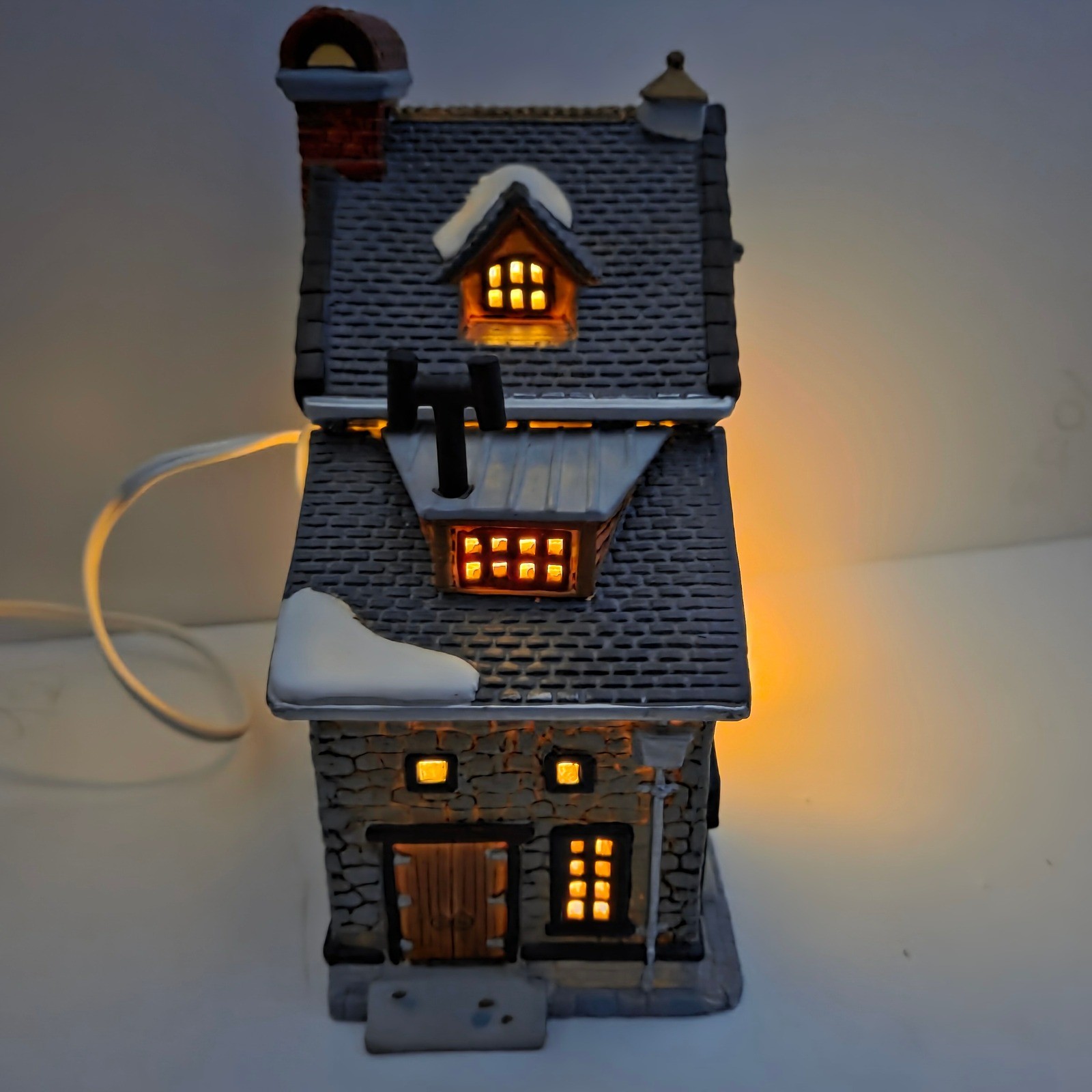 Lemax Christmas Village Kellys Fine Furniture Lighted Holiday 2000 Box Vtg Read