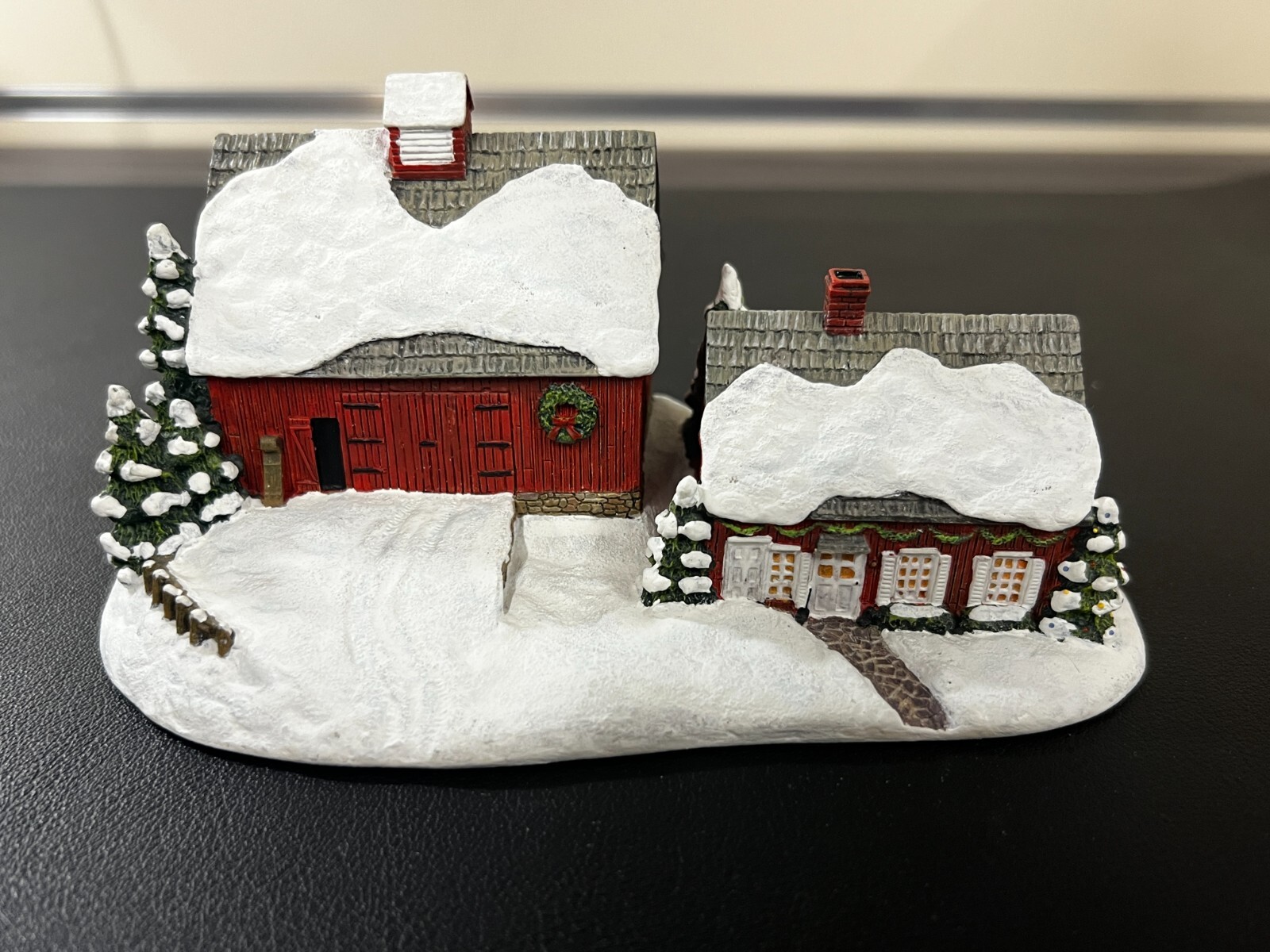 VTG Hawthorne Christmas Eve at the Studio Rockwell Collection 3″ Tall Sculpture