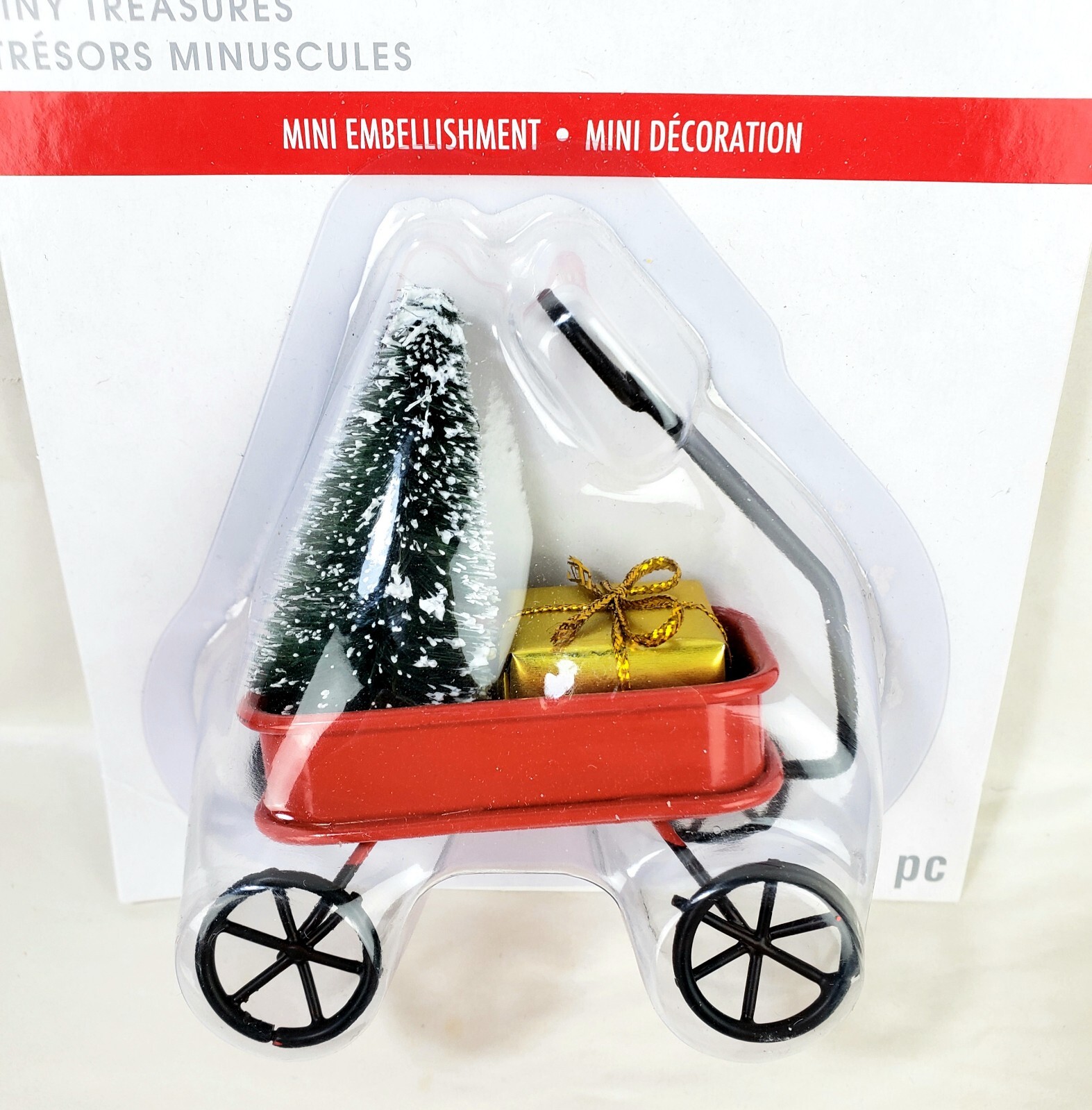 Ashland Little Red Wagon Tiny Treasures Village Accessory