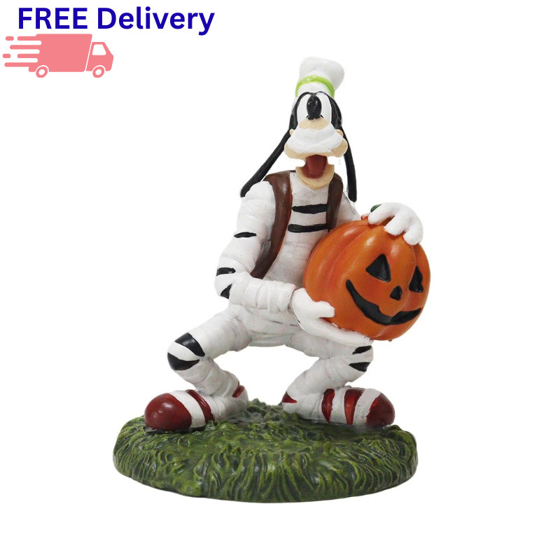 Halloween Village Set 10 Pc Pre-Lit Musical Haunted House Figurine Decor New