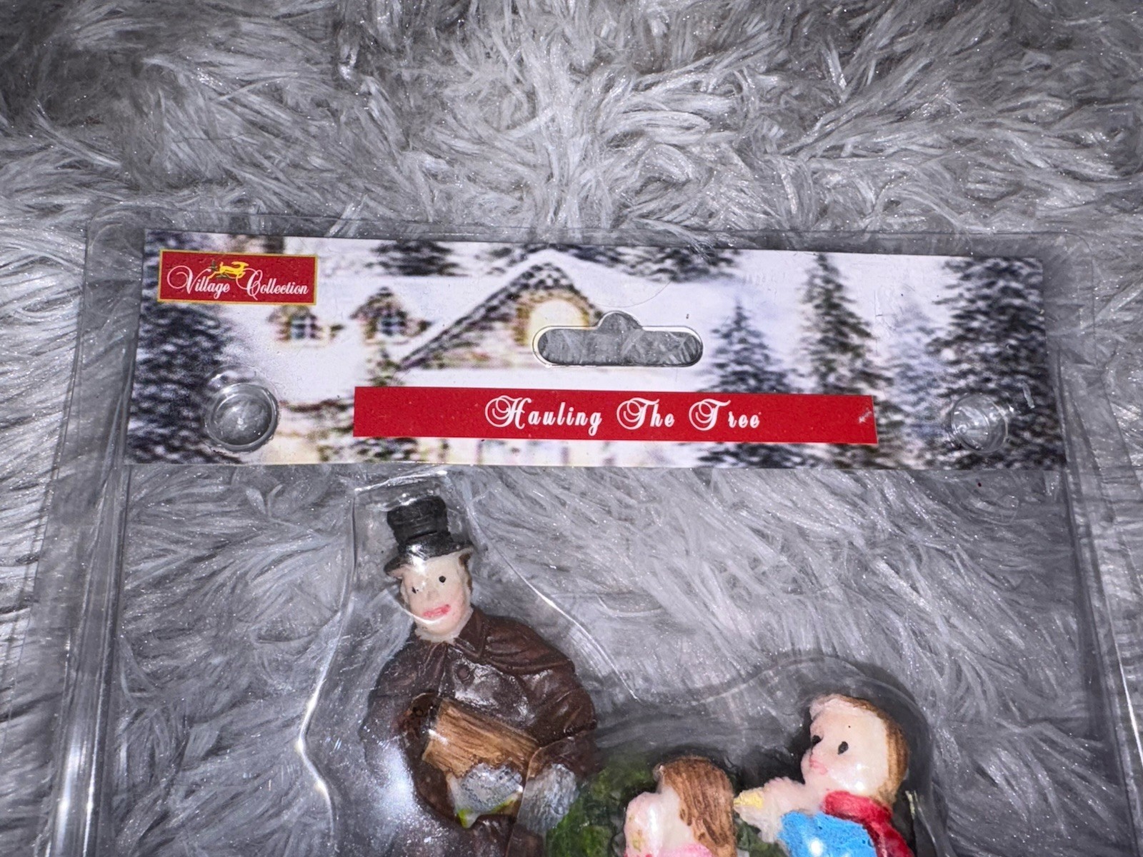 Lemax Christmas Tree Transport Snow Village Accessory Retired Original Box