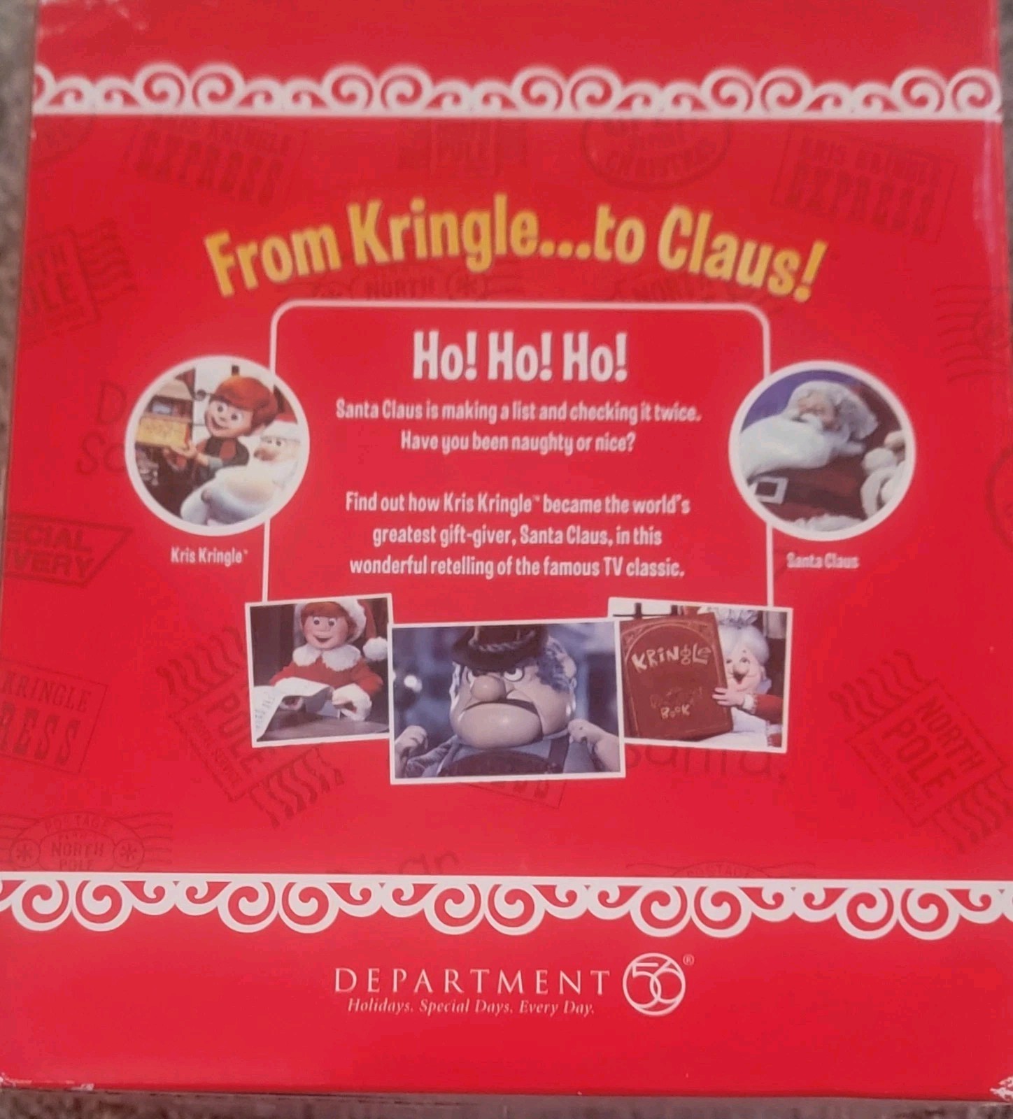 dept 56 santa claus is coming to town sombertown hall