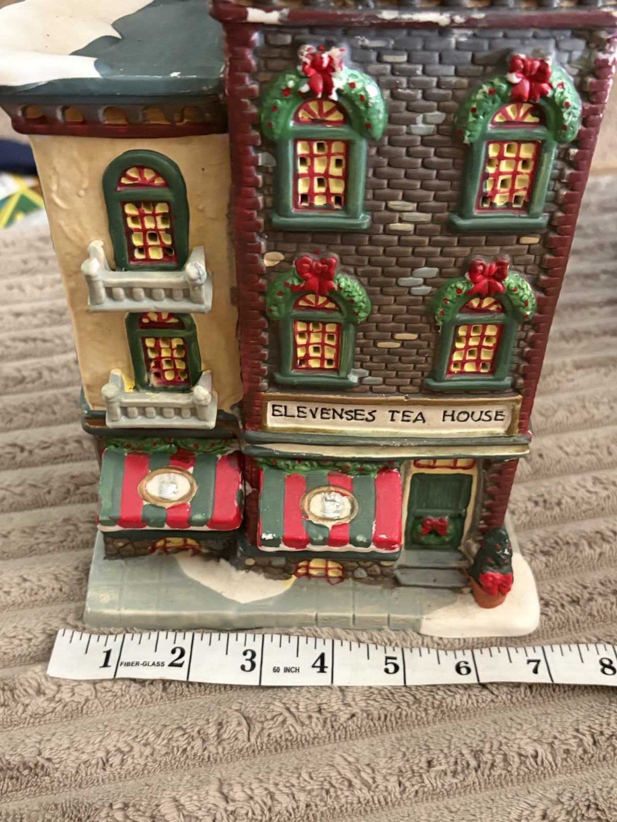 2005 Santa’s Workbench Victorian Series Christmas Elevenses Tea House