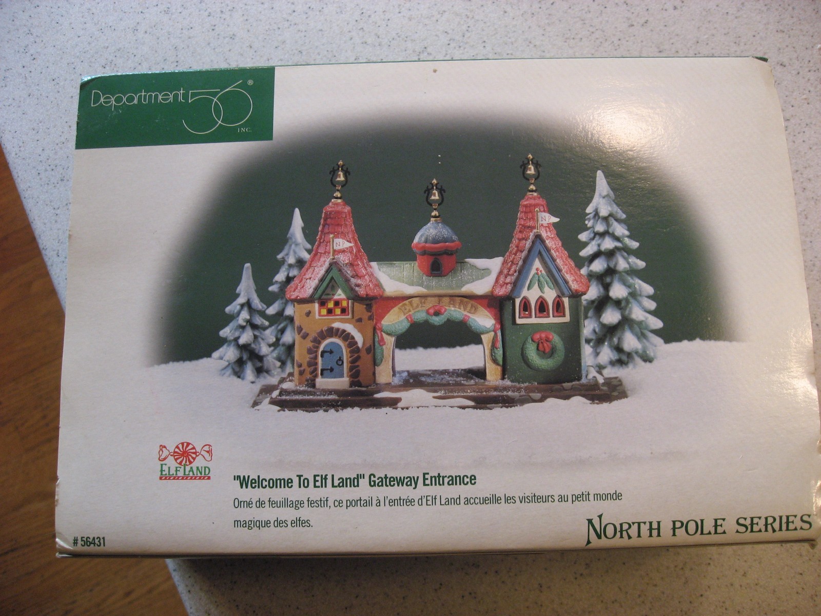 Department 56 North Pole Series Welcome to Elf Land Gateway Entrance 56431
