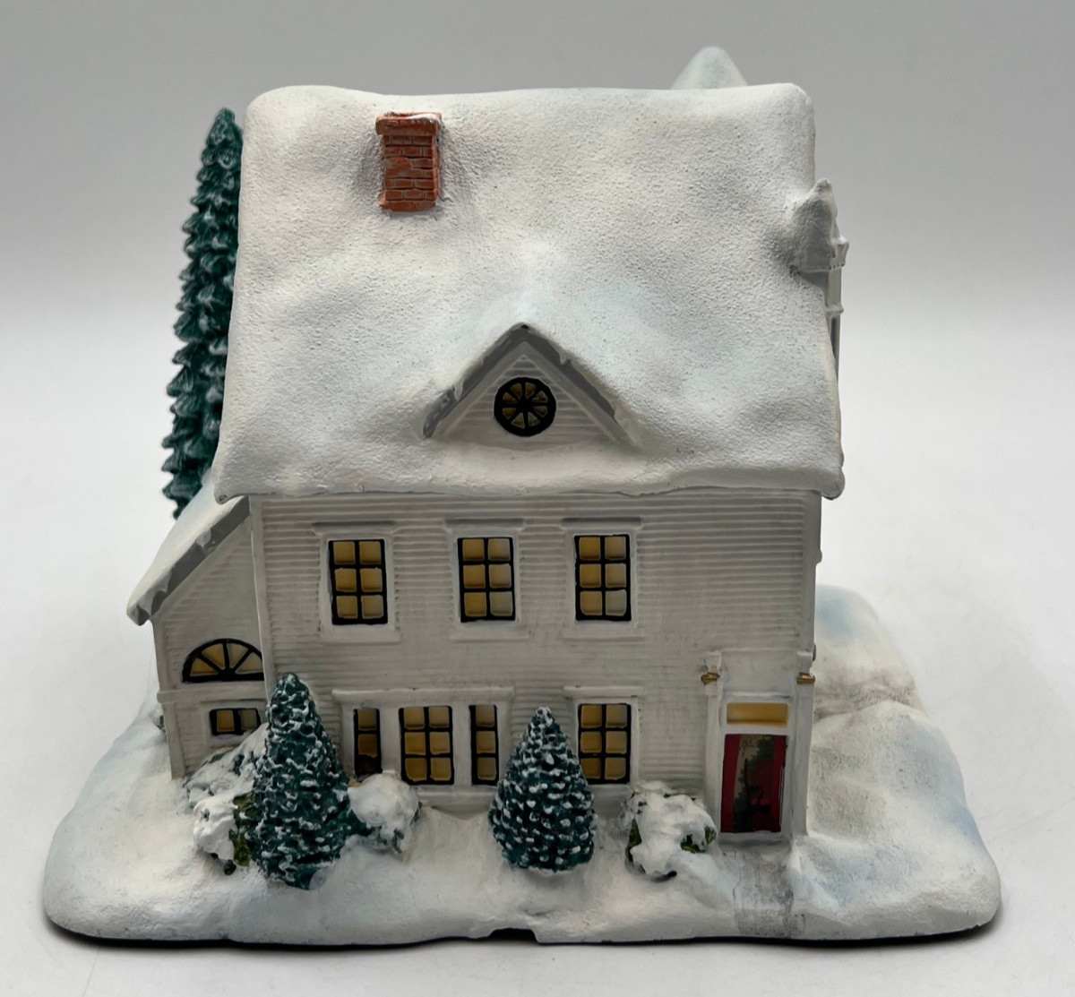 Hawthorne Village 7 Arts Gifts & Antiques Norman Rockwell Christmas Village COA