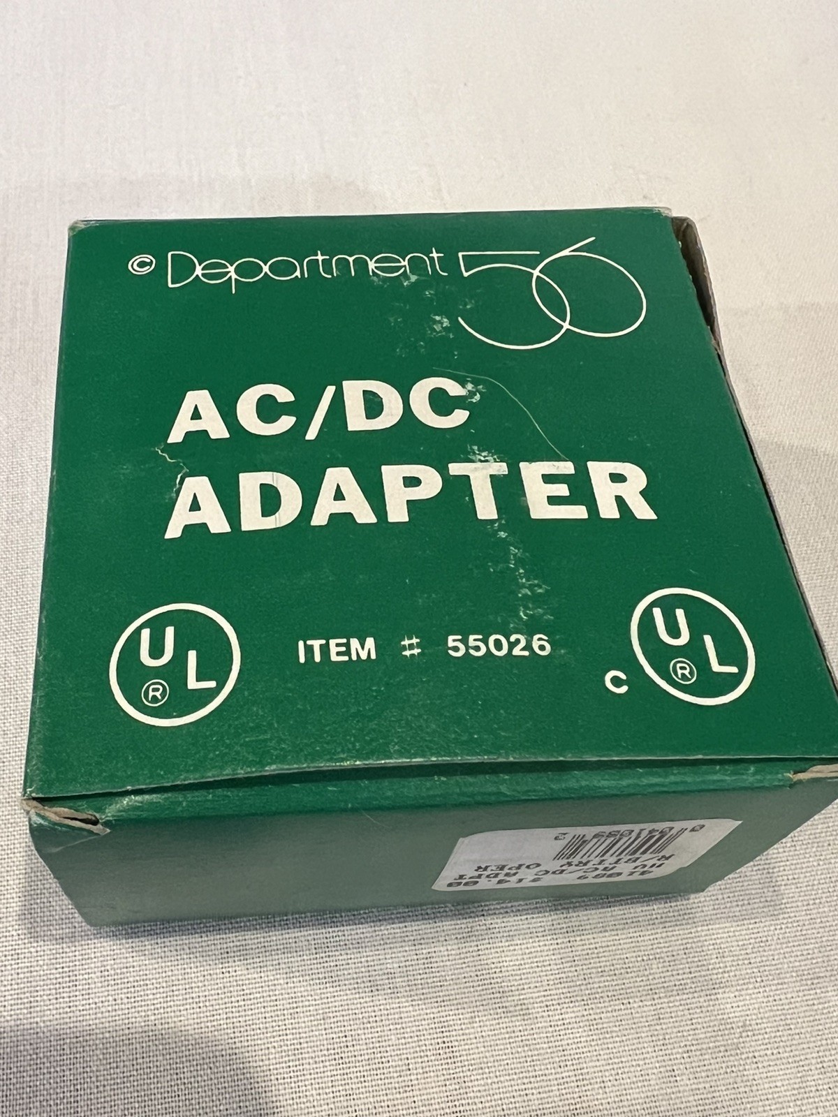 Department 56 AC/DC Adapter With 3 Plugs | Item # 55026 | 2.5V DC / 500mA