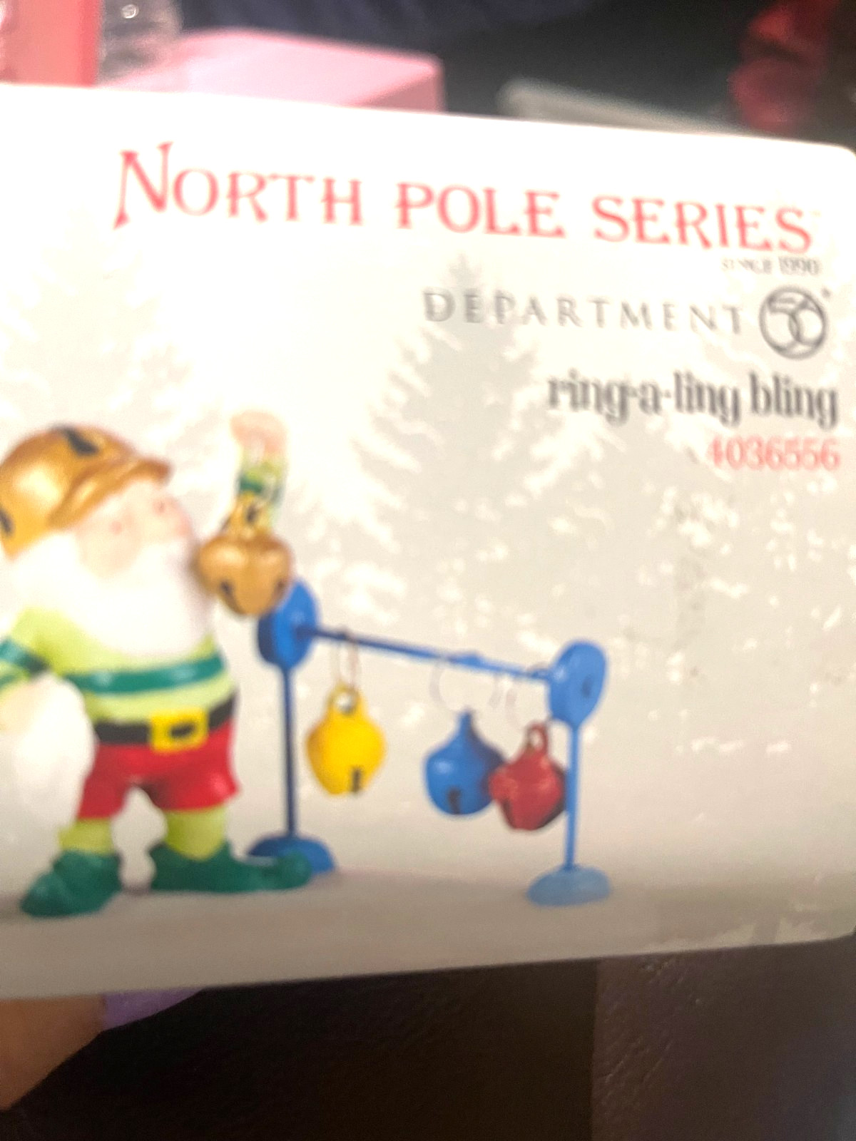 DEPT 56 RING A LING BLING 4036556 INTACT HAS BOX