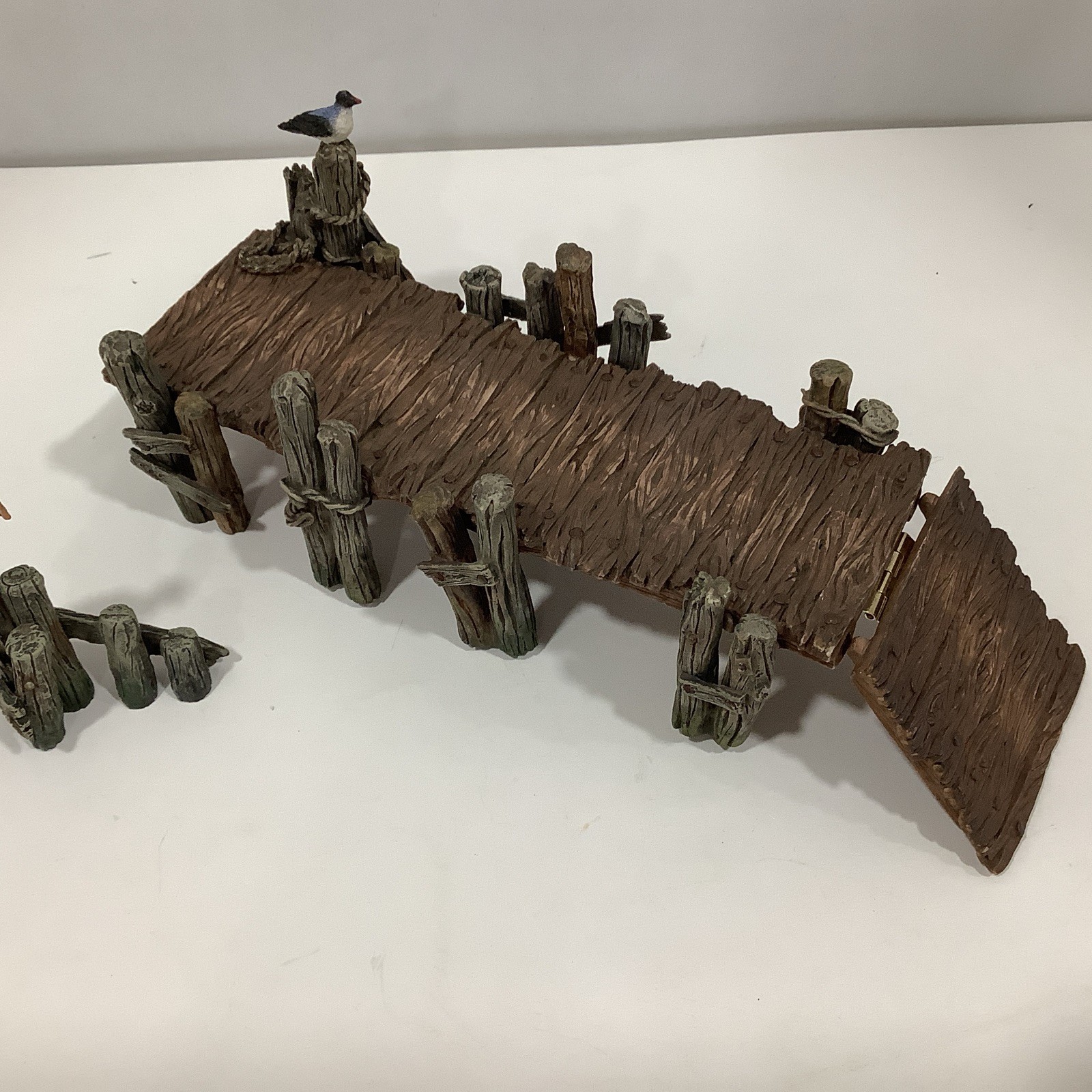 Dept 56 Heritage Village Accessory #52766 “Wooden Pier” Set Of 2