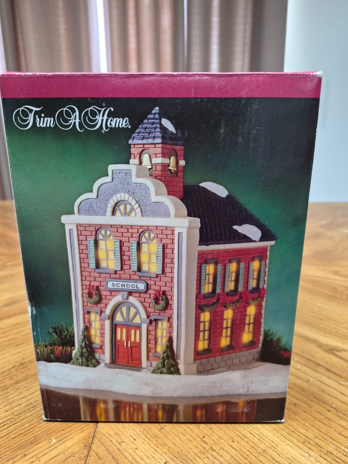 Trim A Home Lighted School House with Bell