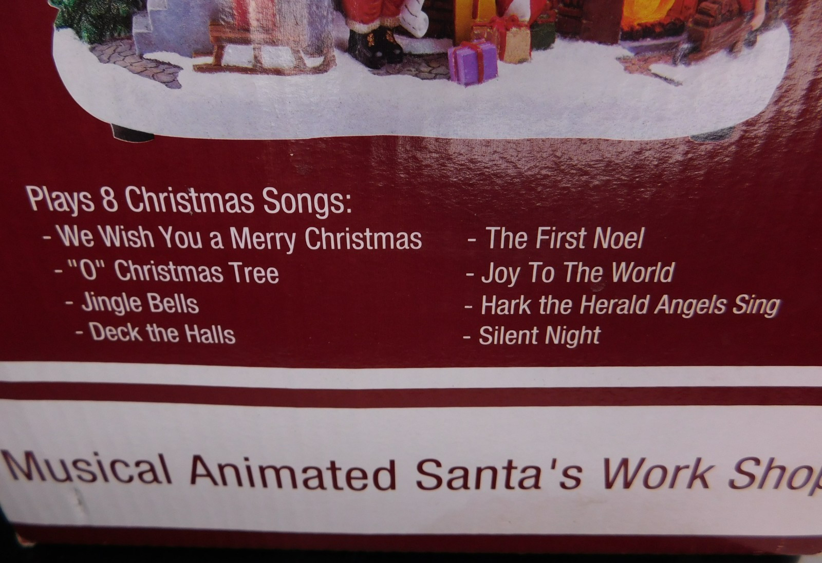 Enchanted Forest Musical Animated Workshop Christmas Holiday Display