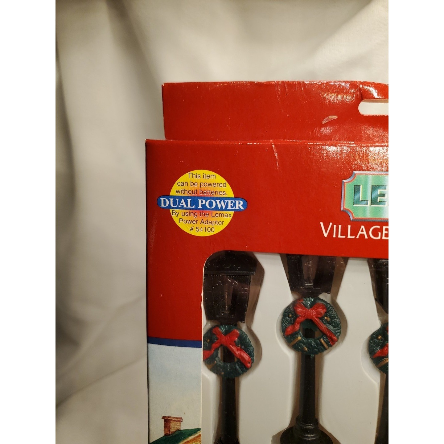 Vntg. 1993 Lemax Village Collection- Street Lamps (Set Of 10) NIB (Item#34053)