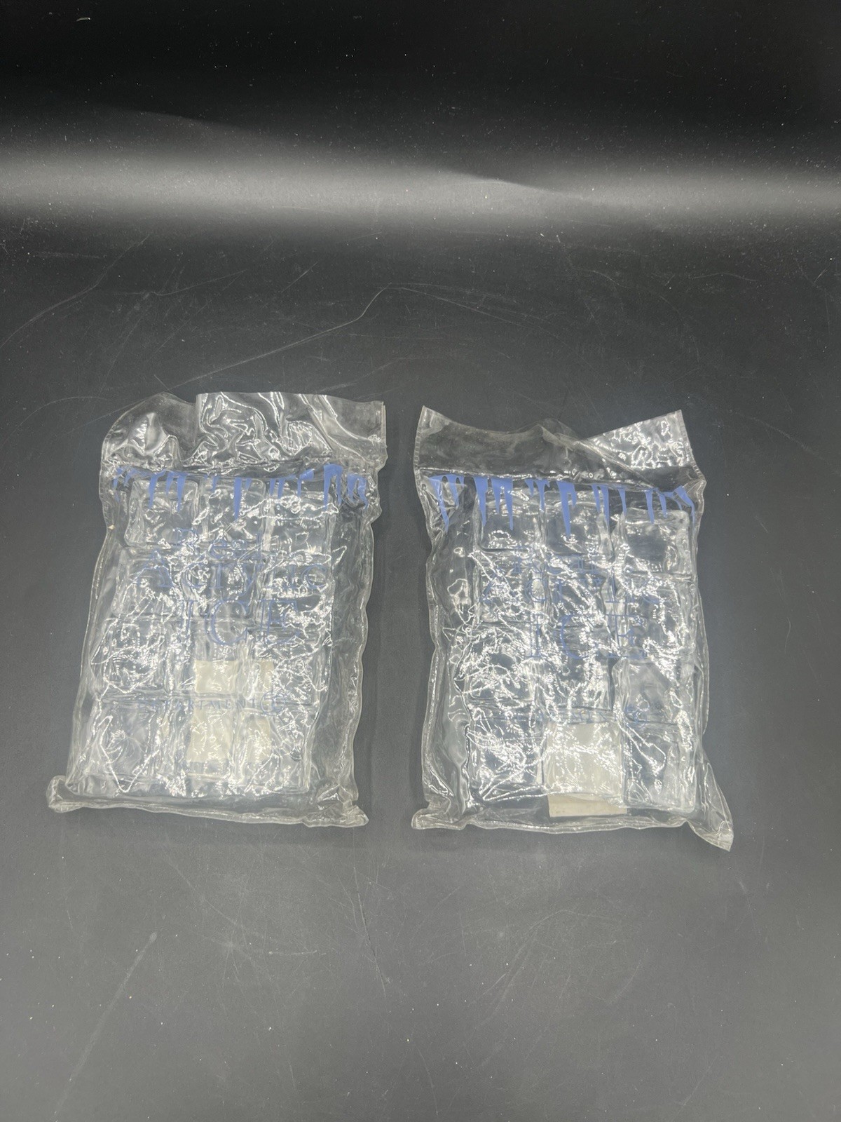 DEPT. 56 – SQUARE ACRYLIC ICE CUBES – 2 UNOPENED BAGS of 12 EACH – RETIRED 2010