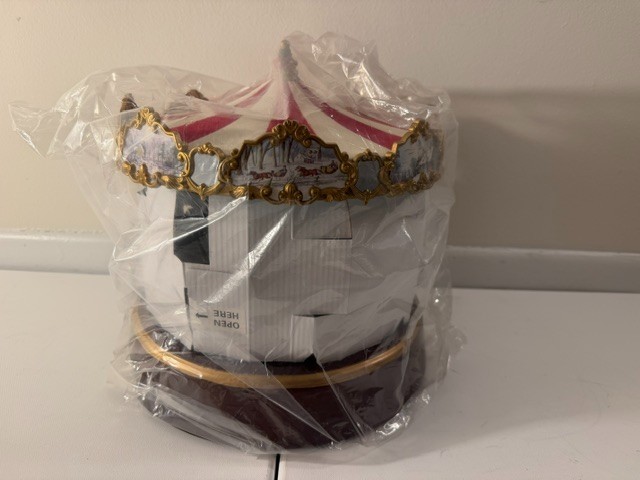 Mr. Christmas Grand Carousel Musical Rotating 30 Classic Songs